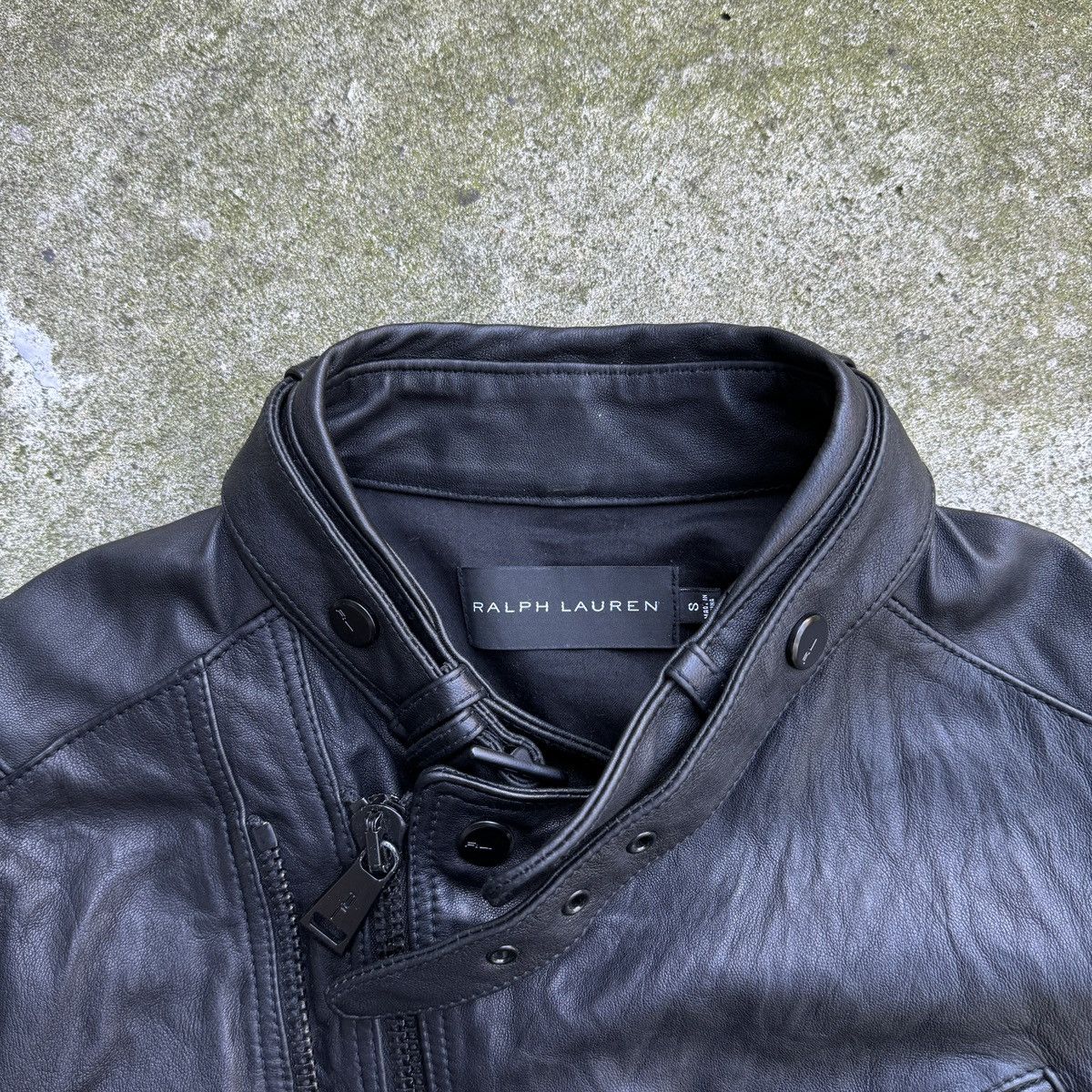 Ralph Lauren Ralph Lauren Black Label Leather Suede Moto Zip Jacket Size US S / EU 44-46 / 1 - 3 Thumbnail