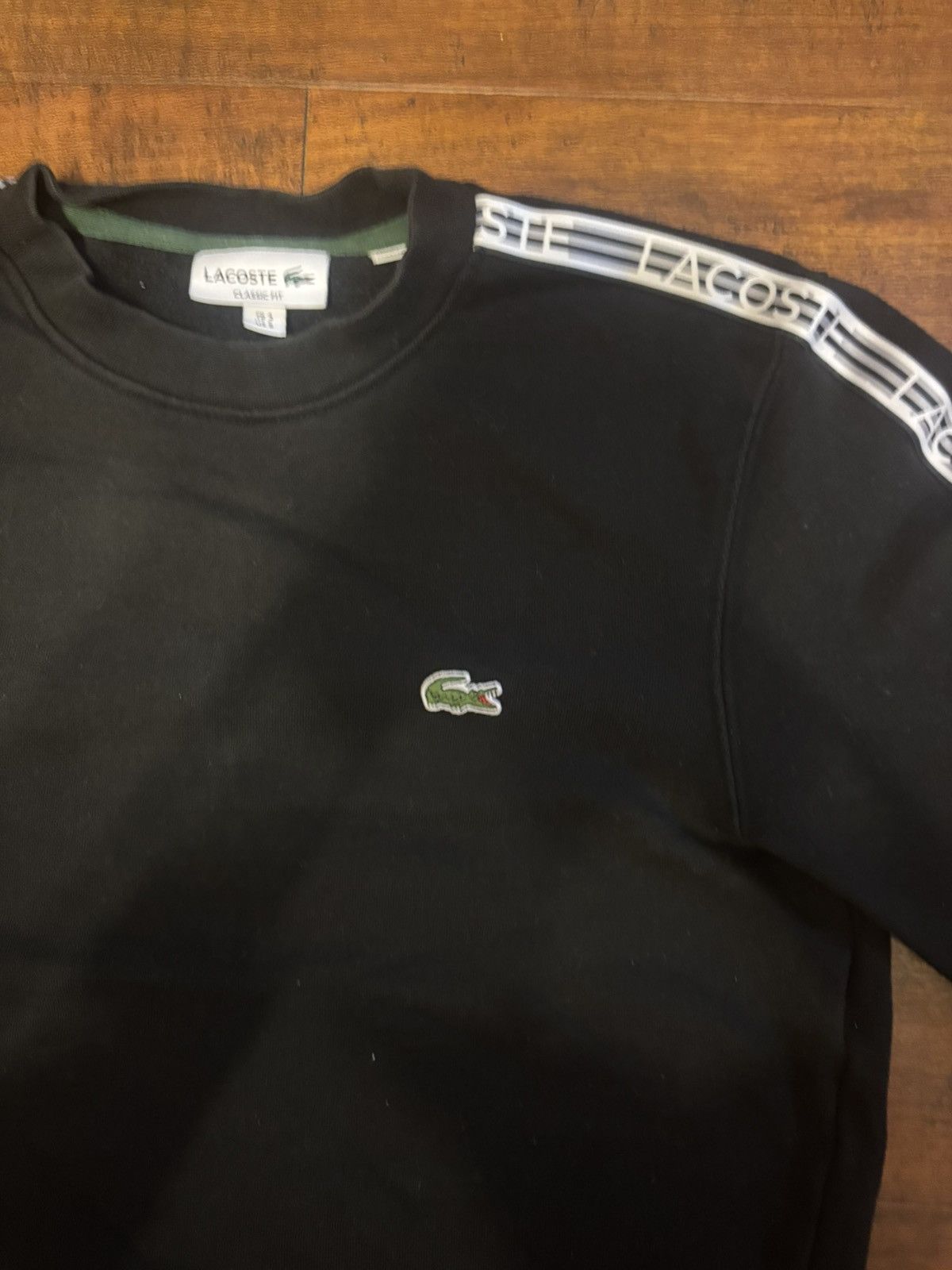 Lacoste Black Lacoste Sweatshirt Size US S / EU 44-46 / 1 - 3 Thumbnail