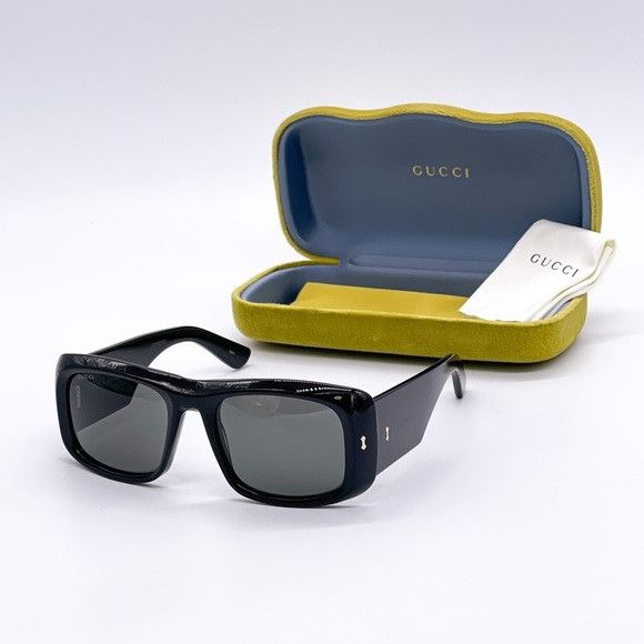 Gucci NEW GUCCI GG1080S 001 OVERSIZED SUNGLASSES GUCCI GG1080S Size ONE SIZE - 1 Thumbnail
