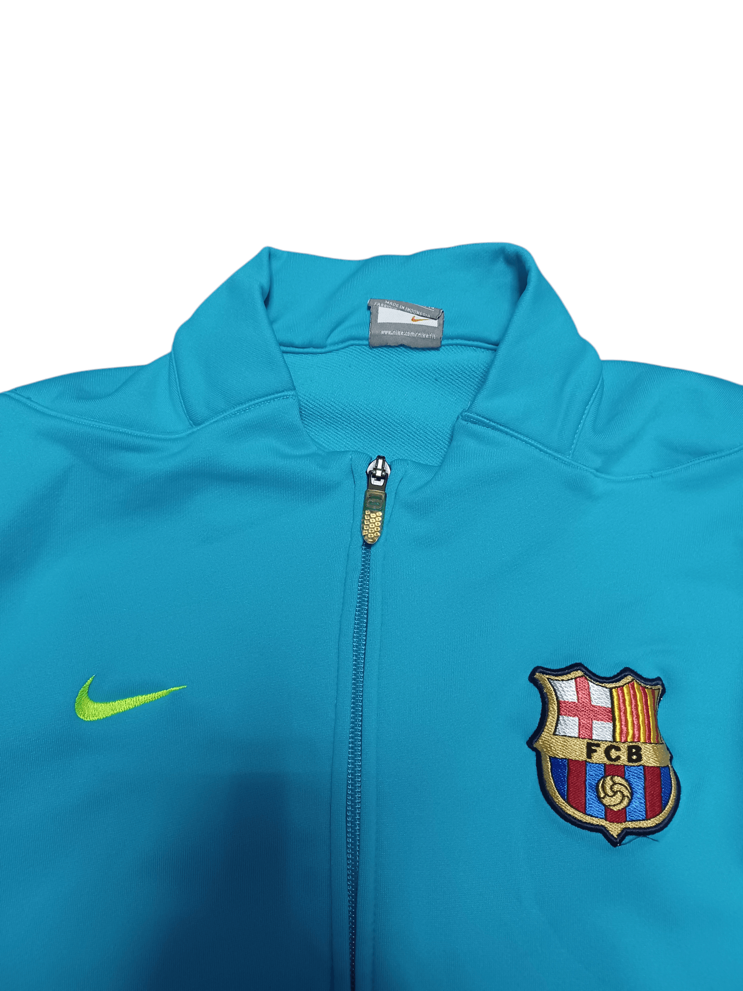 Nike FC BARCELONA BARCA 2007 NIKE VINTAGE TRACK JACKET DRILL Size US L / EU 52-54 / 3 - 2 Thumbnail