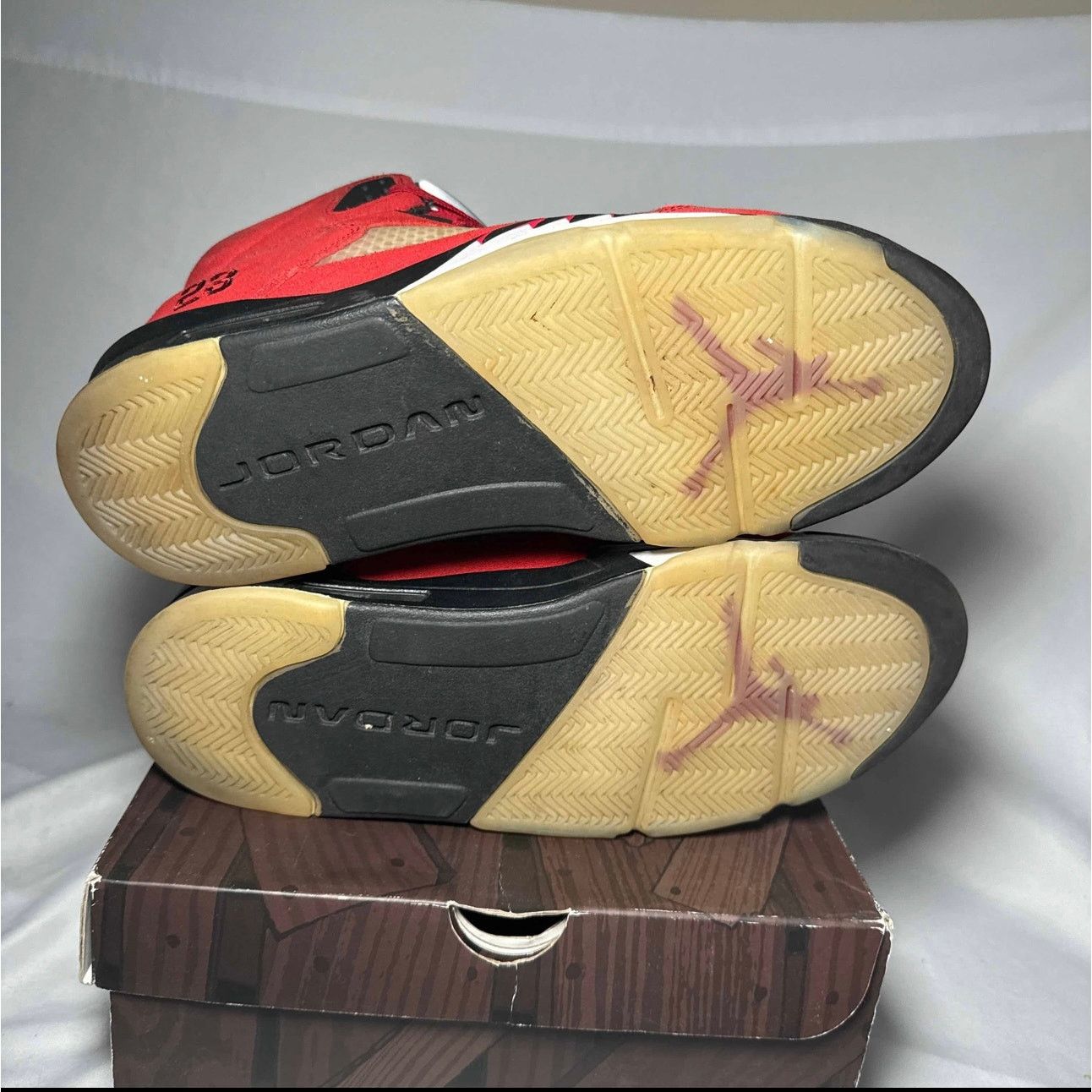 Jordan Brand × Nike Size 11.5 - Air Jordan 5 Retro Raging Bull 2021 Men's Shoes Size US 11.5 / EU 44-45 - 6 Thumbnail