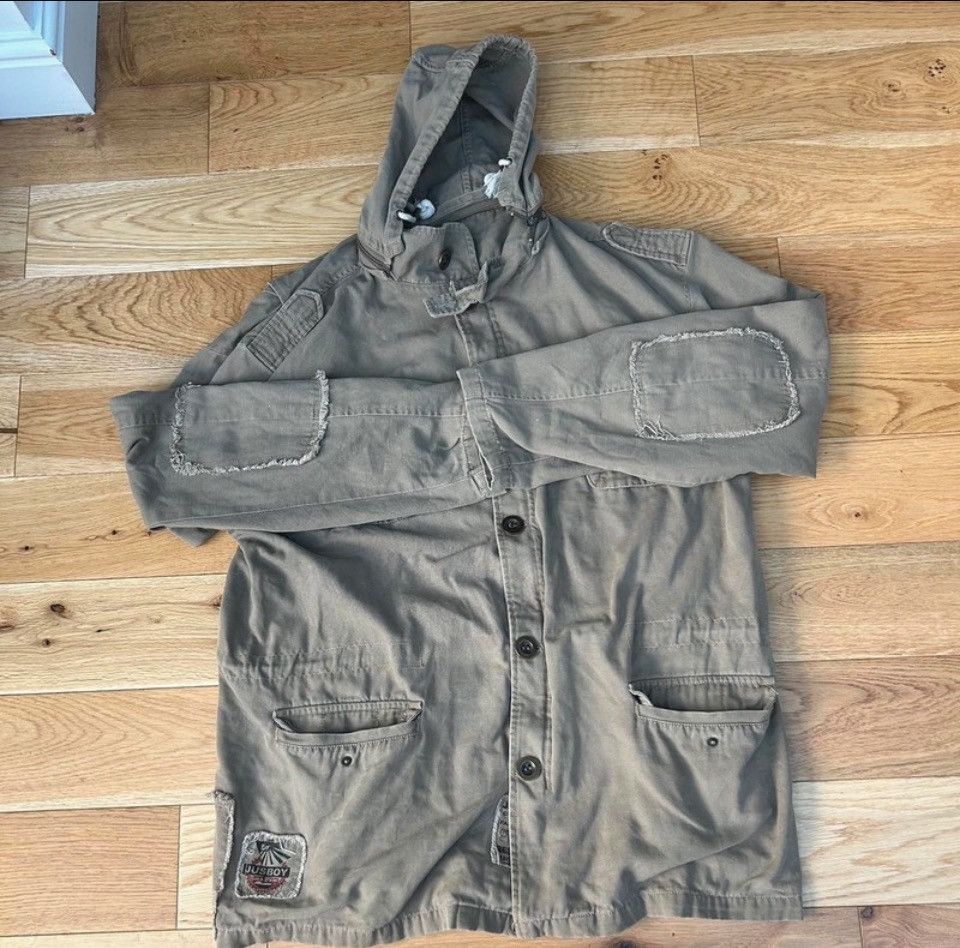 Vintage Xxl Justboy Khaki Cream Suede Size US XXL / EU 58 / 5 - 2 Thumbnail