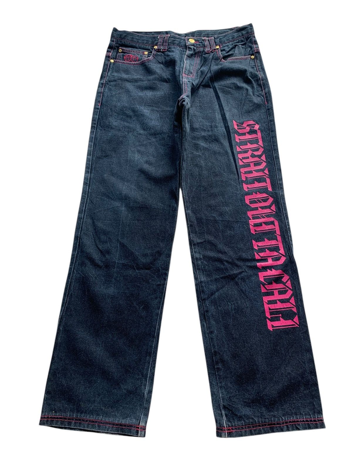 Other SOC DENIM DAICOCK BAGGY INSPIRED EVISU RAW STREETWEAR JEANS Size US 34 / EU 50 - 4 Thumbnail