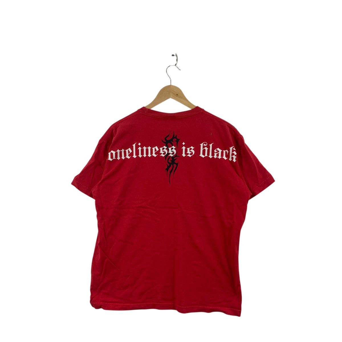 Vintage Vintage GRASS HITHER JAPAN Dragon Loneliness Tee Shirt Top Size L / US 10 / IT 46 - 6 Thumbnail