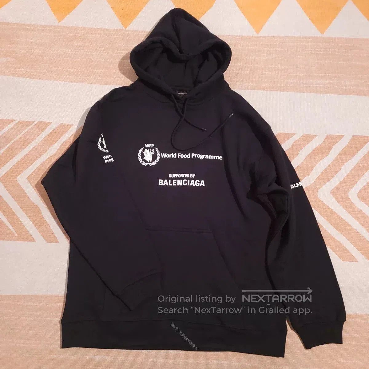 Balenciaga Balenciaga hoodie mirror logo | Grailed