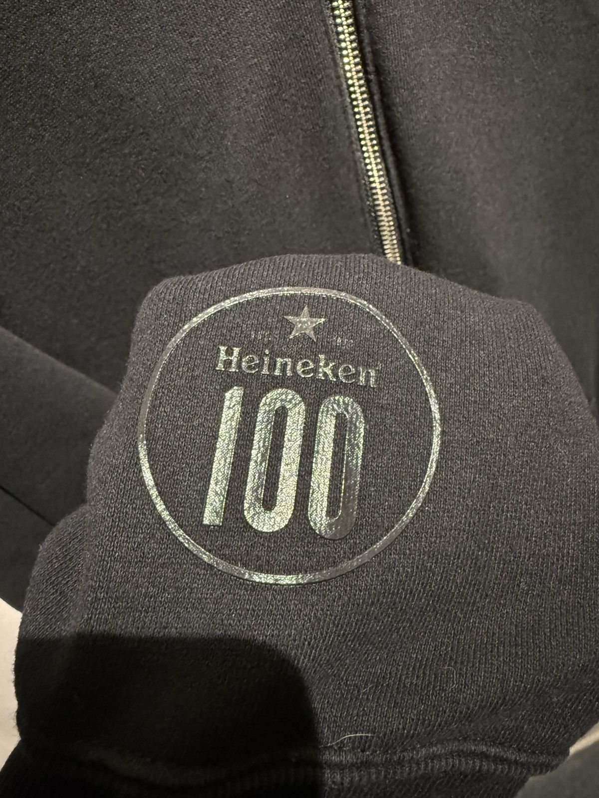Bape × Heineken Bape x Heineken 100 anniversary 1/4 zip hoodie green shark Size US XL / EU 56 / 4 - 8 Thumbnail