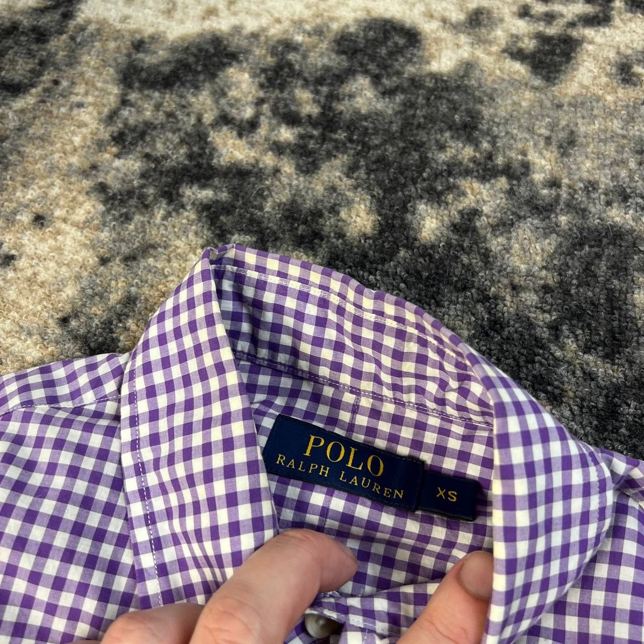 Polo Ralph Lauren Polo Ralph Lauren Luxury Mini Logo Checkered Button Up Shirt Size US XS / EU 42 / 0 - 5 Thumbnail