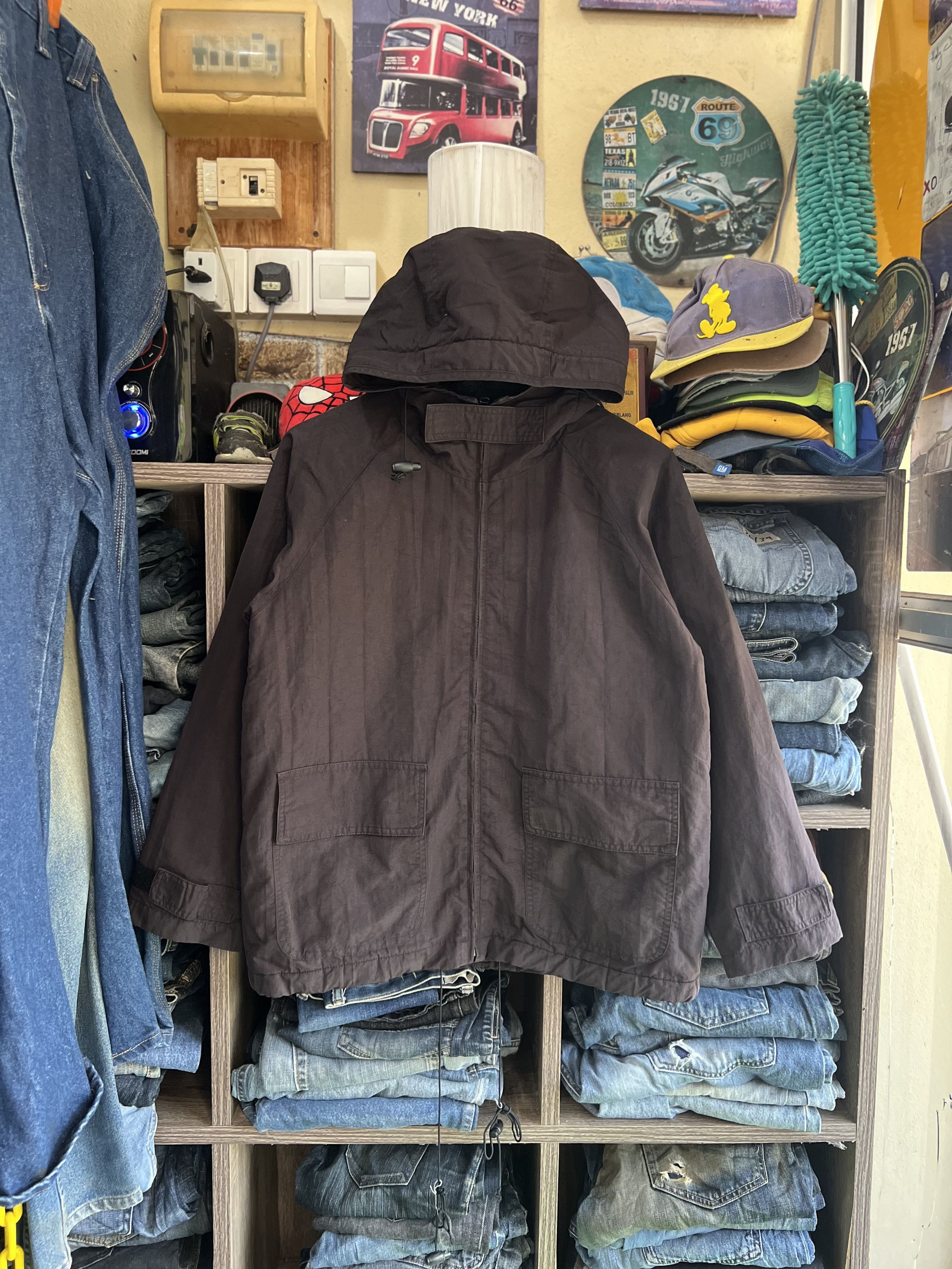 SHIPS 🔥Rare Ships Polartec Zipper Jacket With Hoodie Size US M / EU 48-50 / 2 - 14 Thumbnail