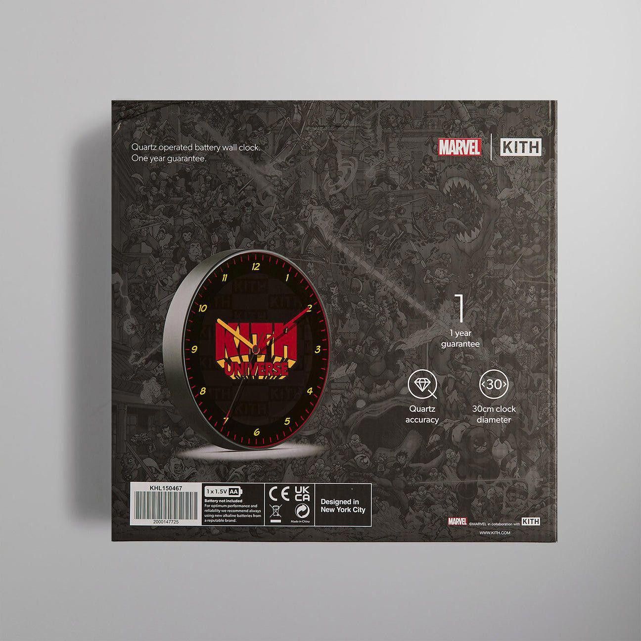 Kith Kith x Marvel Universe Clock Size ONE SIZE - 5 Thumbnail