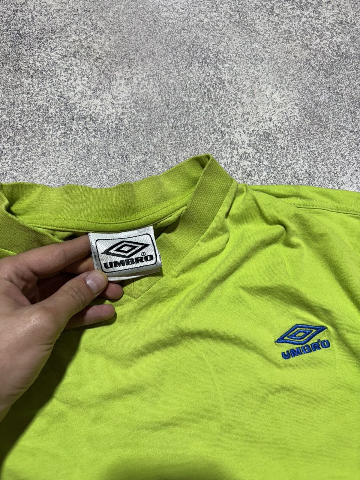 Umbro × Vintage Umbro drill vintage y2k baggy tee Mens size XL Size US XL / EU 56 / 4 - 4 Thumbnail
