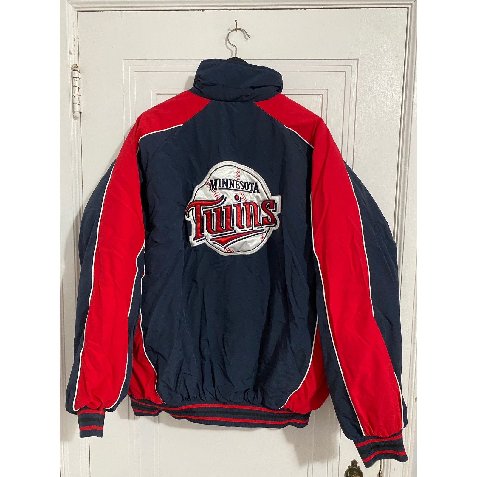 MLB Minnesota Twins Full-Zip Puffer Jacket Men's Size XL Size US XL / EU 56 / 4 - 5 Thumbnail