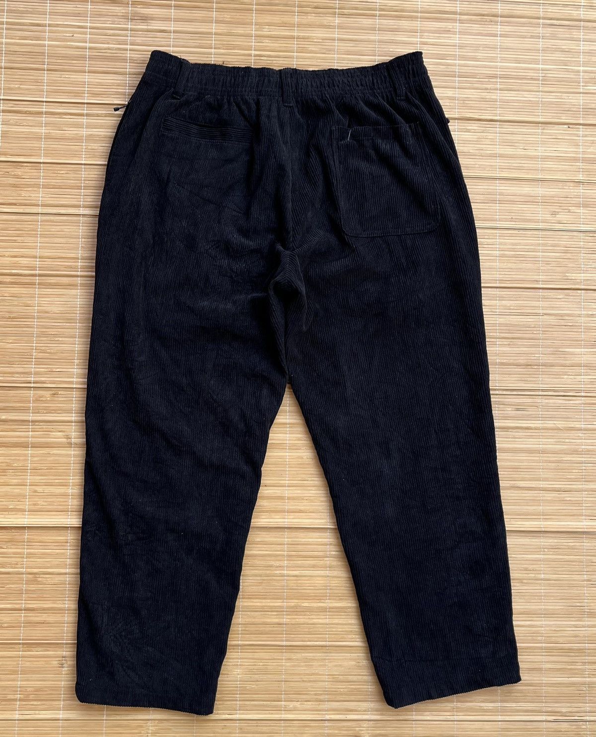 Japanese Brand Fieldcore corduroy triple black pants Size US 35 - 2 Thumbnail