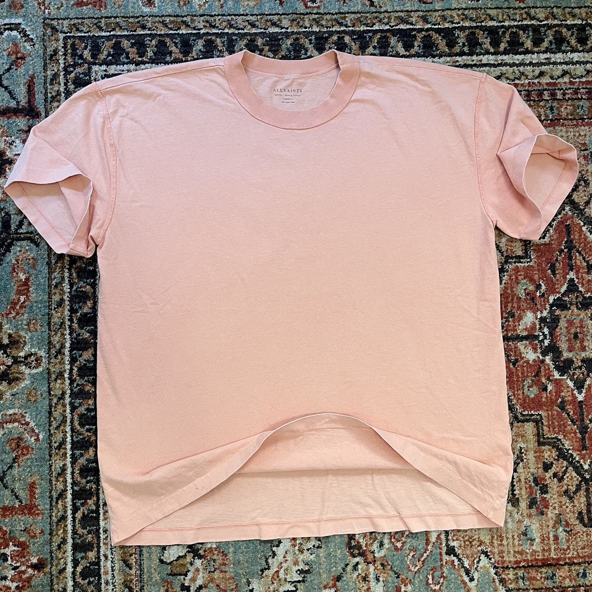 Allsaints All Saints Oversized Fit Heavy Weight Essential T-Shirt Size US M / EU 48-50 / 2 - 1 Thumbnail