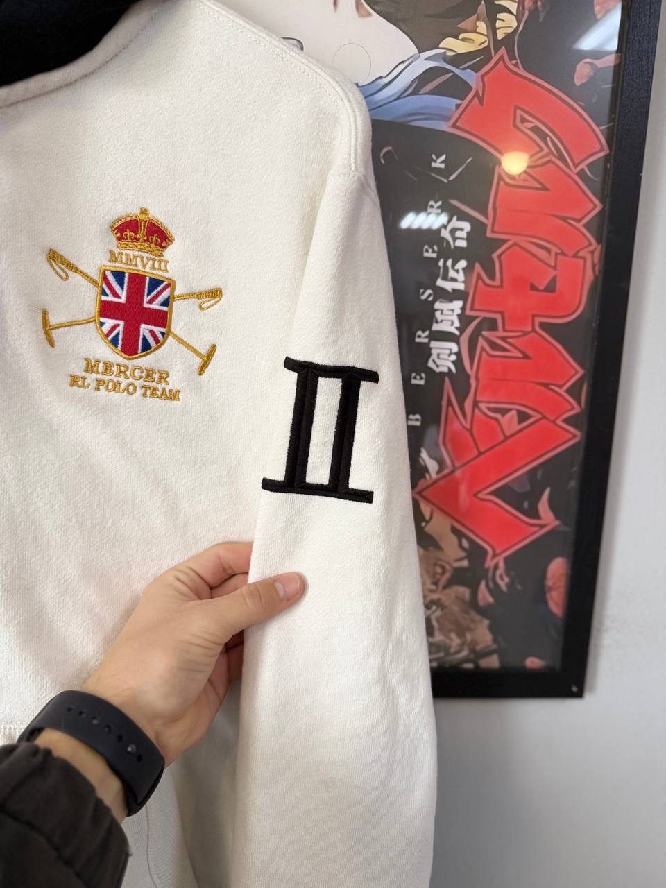 Polo Ralph Lauren Vintage Polo Ralph Lauren Hoodie White Y2K cheef keef Size US M / EU 48-50 / 2 - 4 Thumbnail