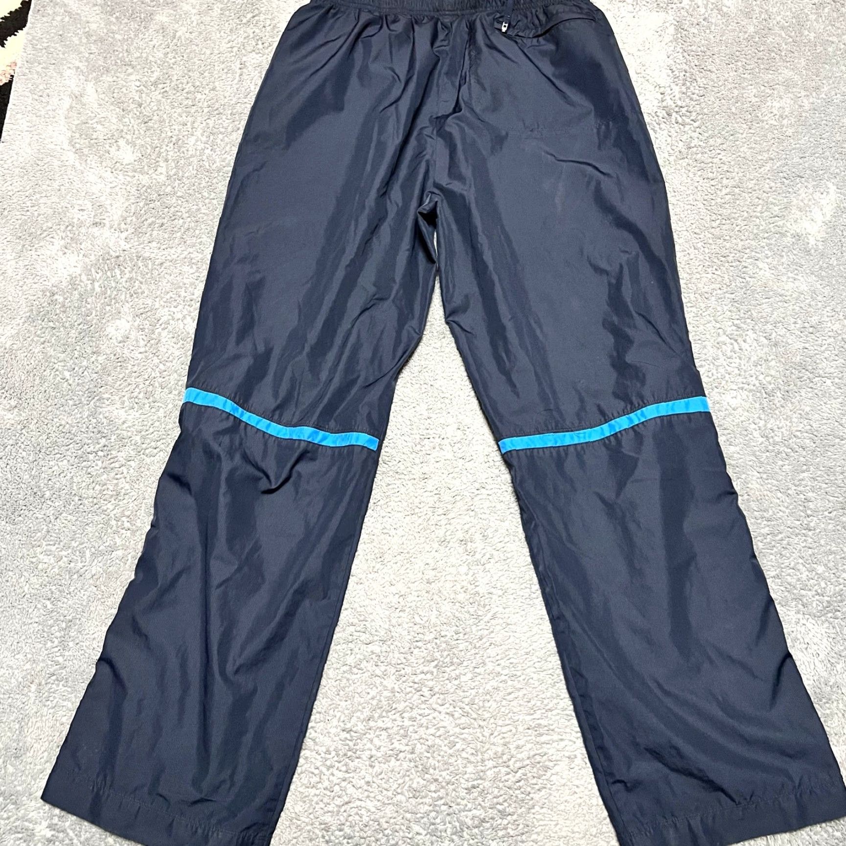 Nike Nike Golf Pants Mens Large Navy Blue Fit Storm Straight Ankle Snap Windbreaker Size US 33 - 4 Thumbnail
