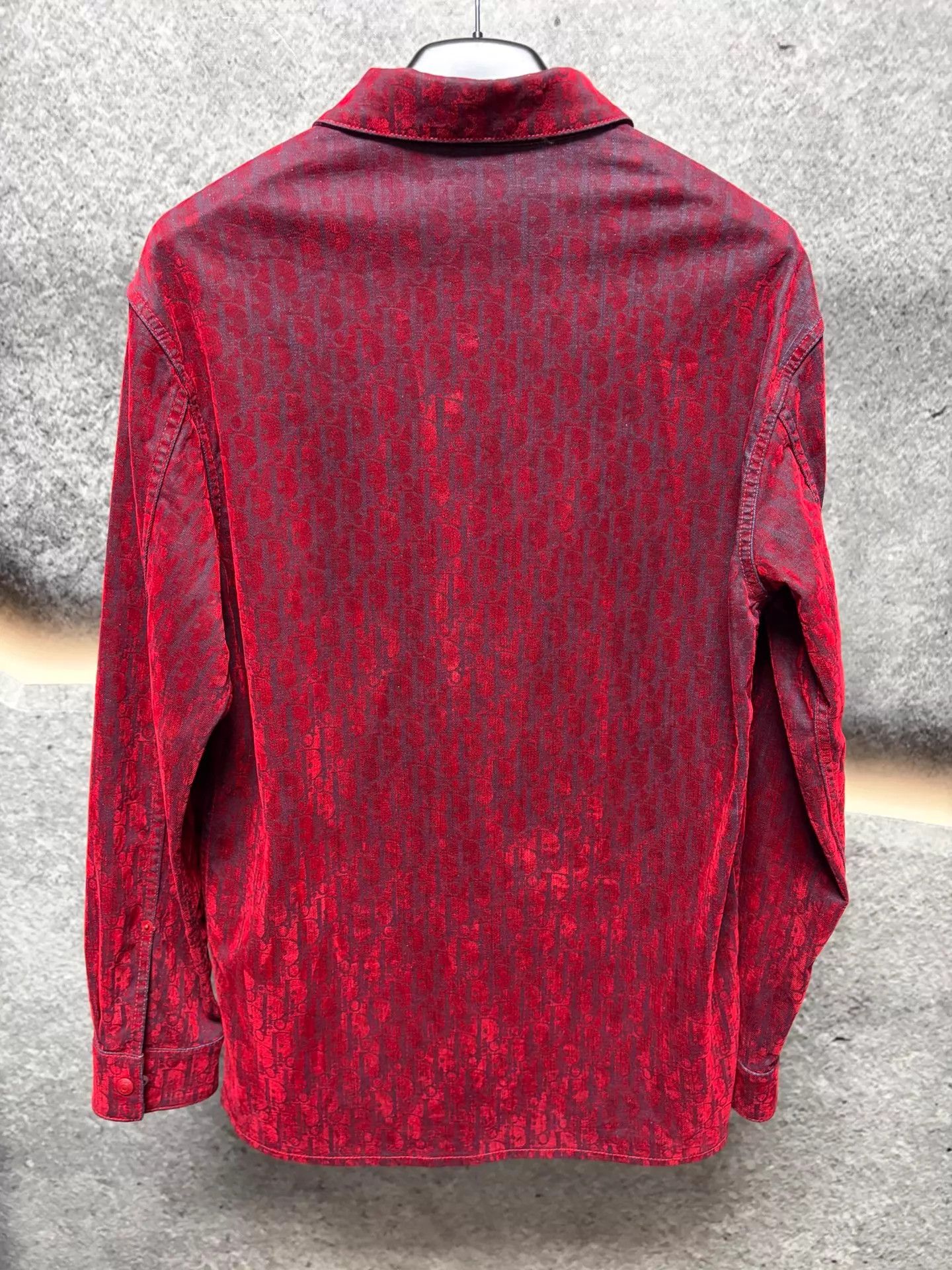 Dior Dior red men's 44 oversized shirt like new Size US S / EU 44-46 / 1 - 2 Thumbnail