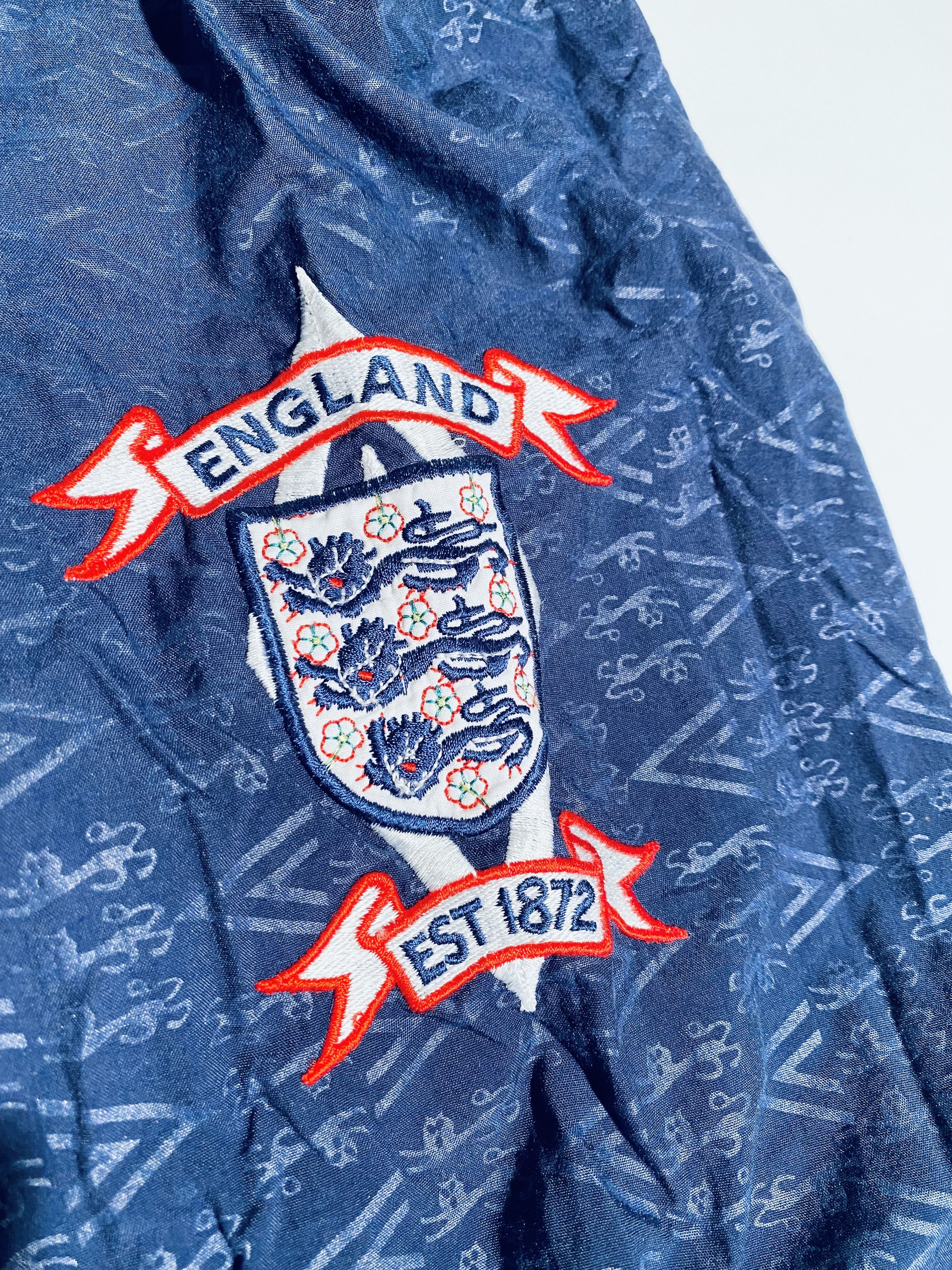 Umbro England Training Full Tracksuit 1990 / 1992 90/92 Size US L / EU 52-54 / 3 - 11 Thumbnail