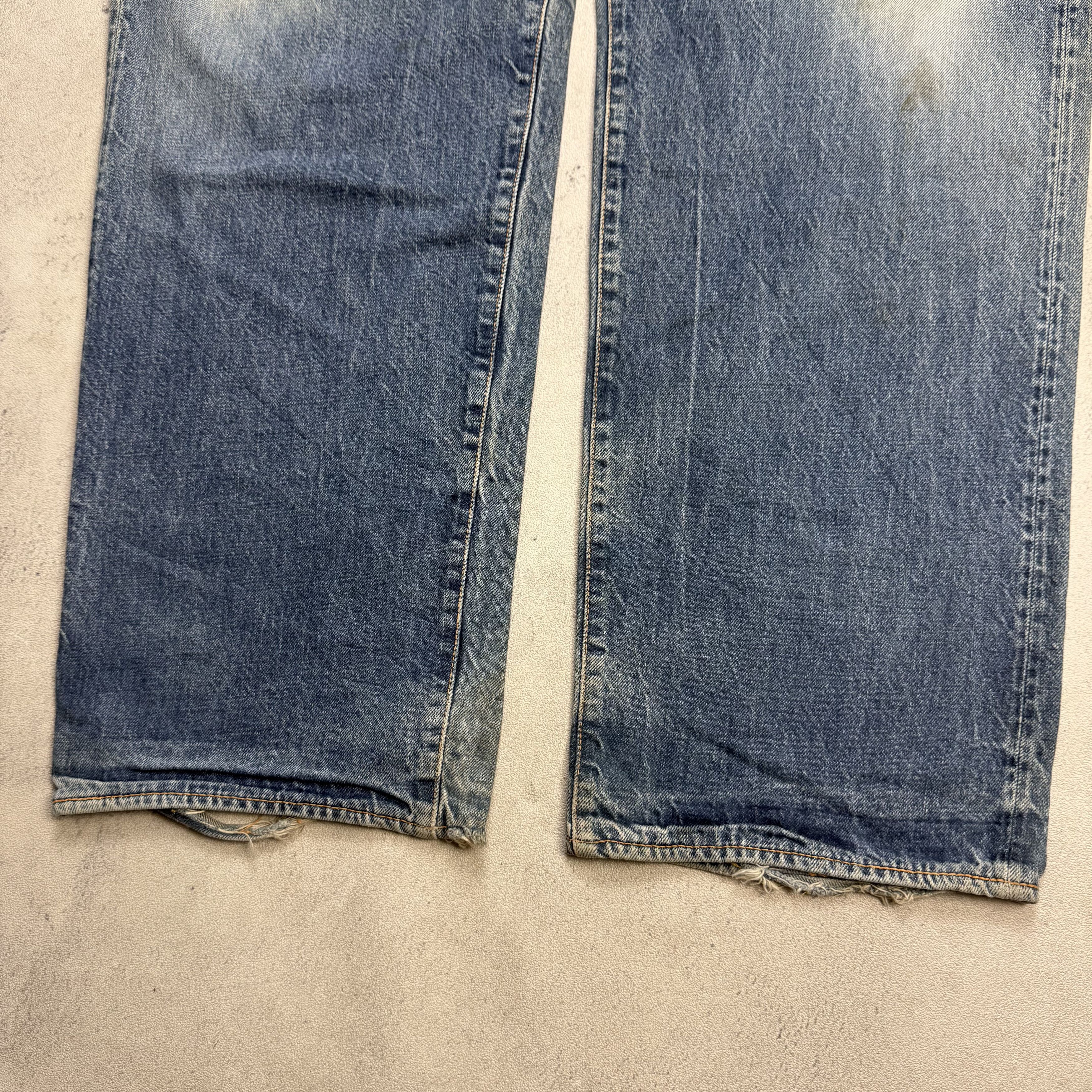 Evisu Vintage Evisu Selvedge Jeans Distressed Denim Size US 38 / EU 54 - 5 Thumbnail