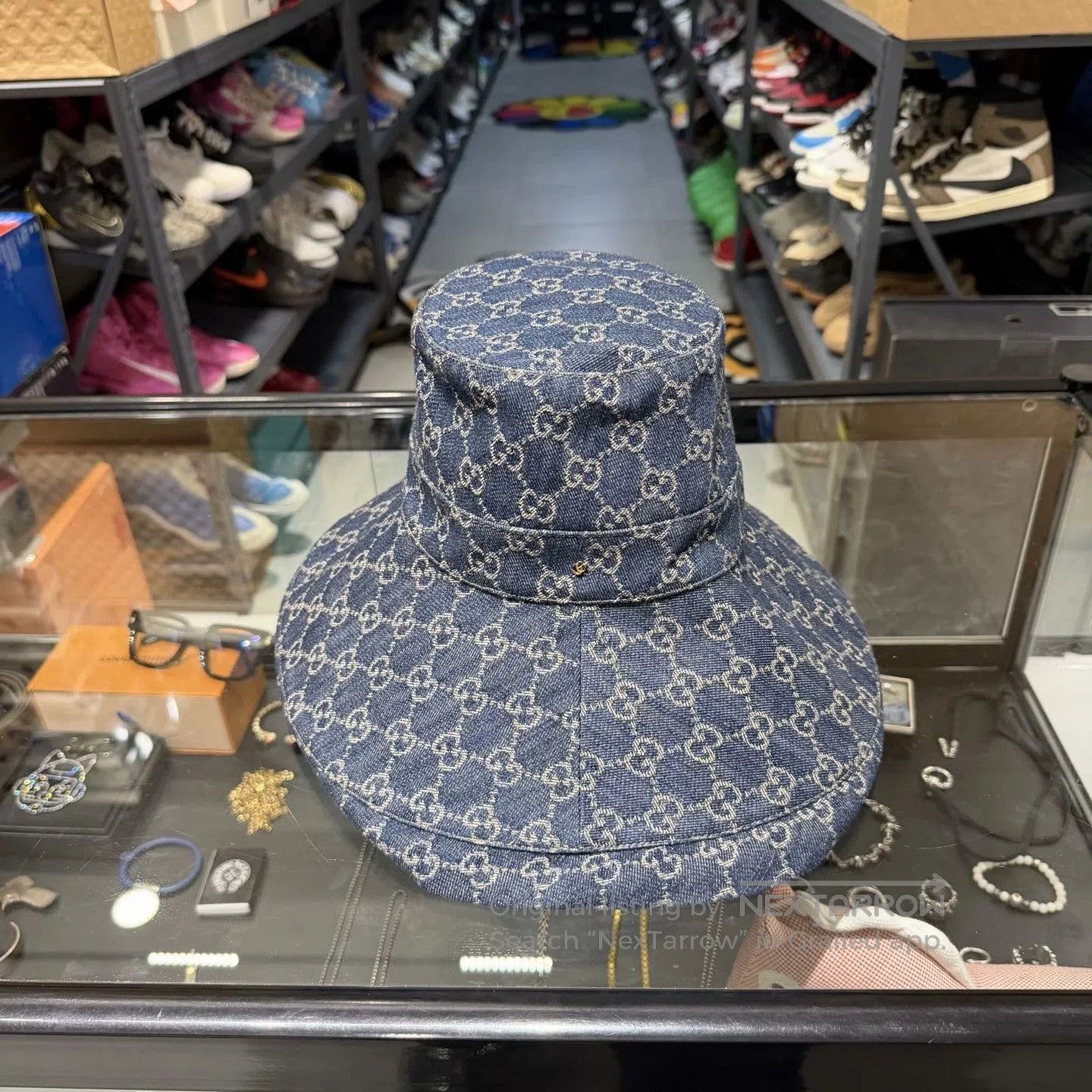 Gucci Gucci Denim Bucket Hat. Size ONE SIZE - 2 Thumbnail