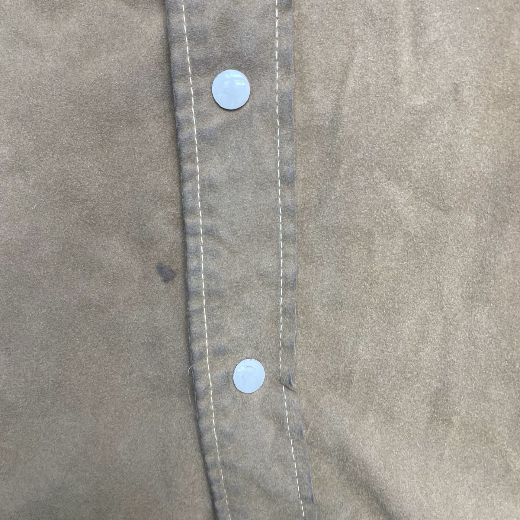 Sears VINTAGE Sears Leather Bomber Jacket Mens L Brown 80s 70s Suede Lined Leather Shell Garment Coat Winter Spring Fall Mens Size US L / EU 52-54 / 3 - 5 Thumbnail