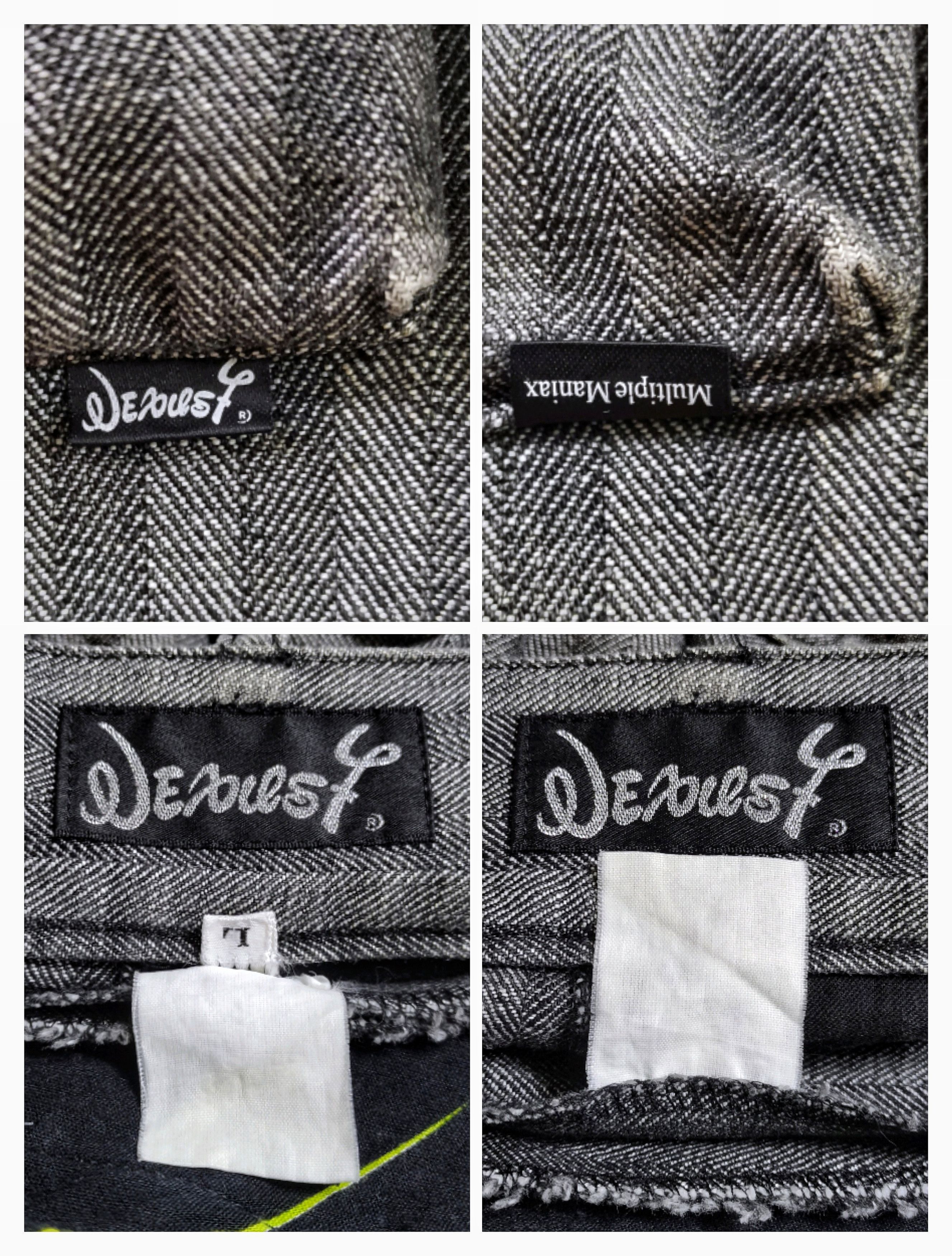 NEXUSVII Vintage Nexus 7 Punk Bondage Jeans Rare Made in Japan Size US 35 - 14 Thumbnail