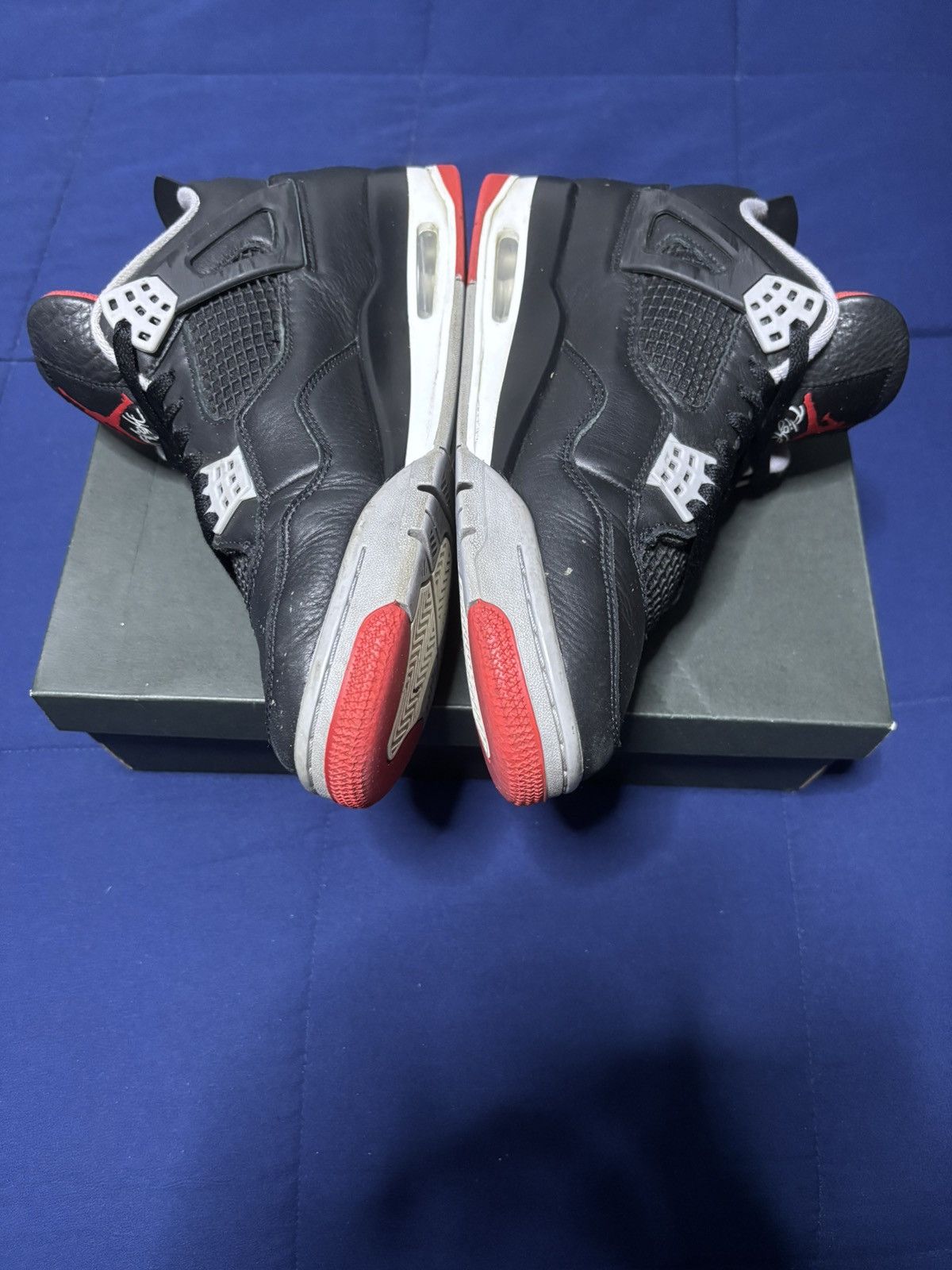 Jordan Brand Jordan 4 Retro Bred Reimagined 2024 Size 10 Size US 10 / EU 43 - 3 Thumbnail