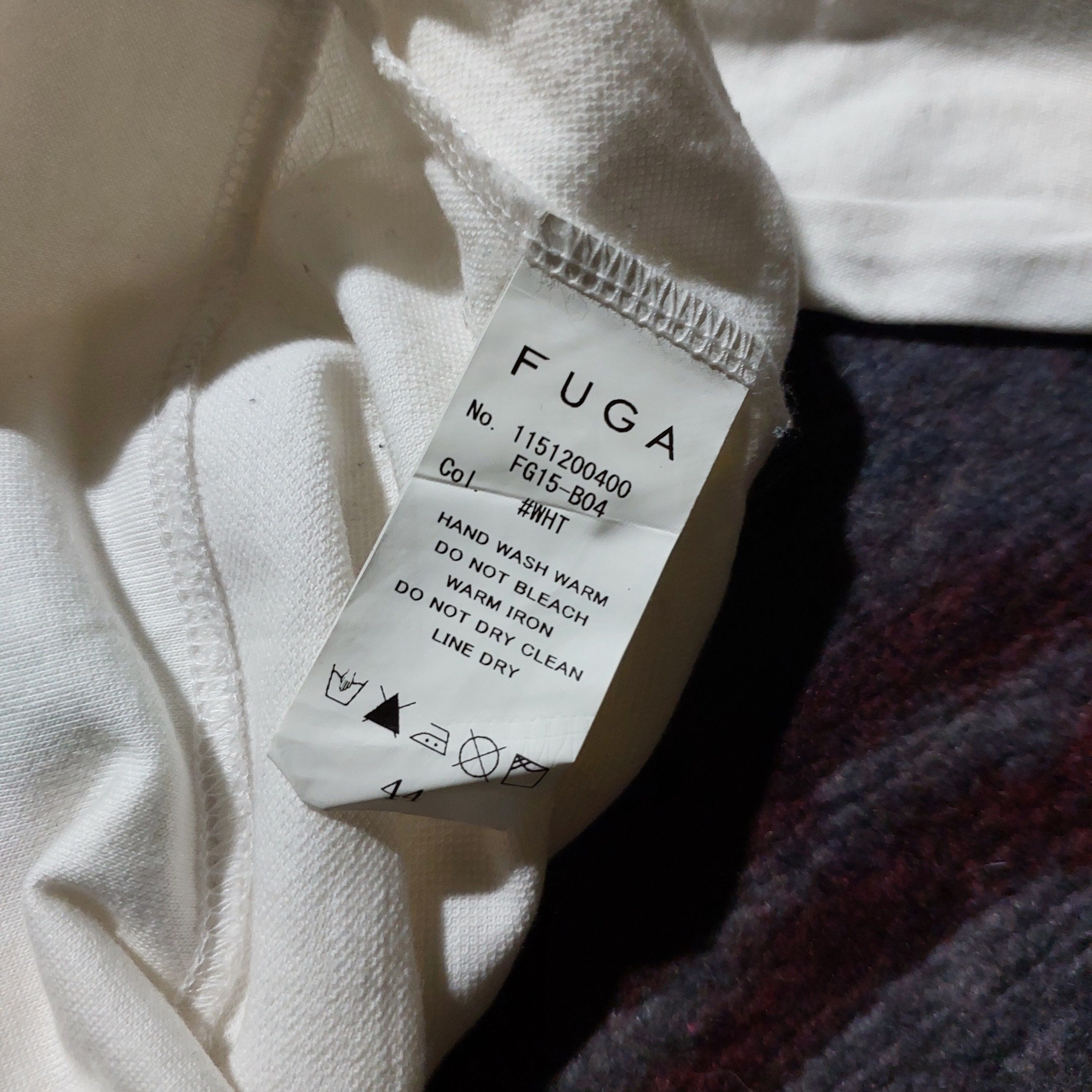 GOSTAR DE FUGA FUGA crewneck "INNOCENT HEART" white sweater Size US L / EU 52-54 / 3 - 8 Thumbnail