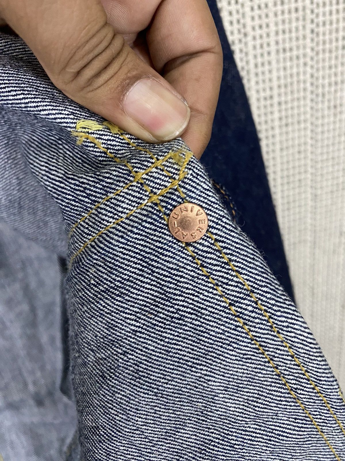 Designer × Handmade 🔥HANDMADE🔥 TYPE 1 JACKET T BACK INSPIRED LEVIS 45-46s Size US M / EU 48-50 / 2 - 9 Thumbnail