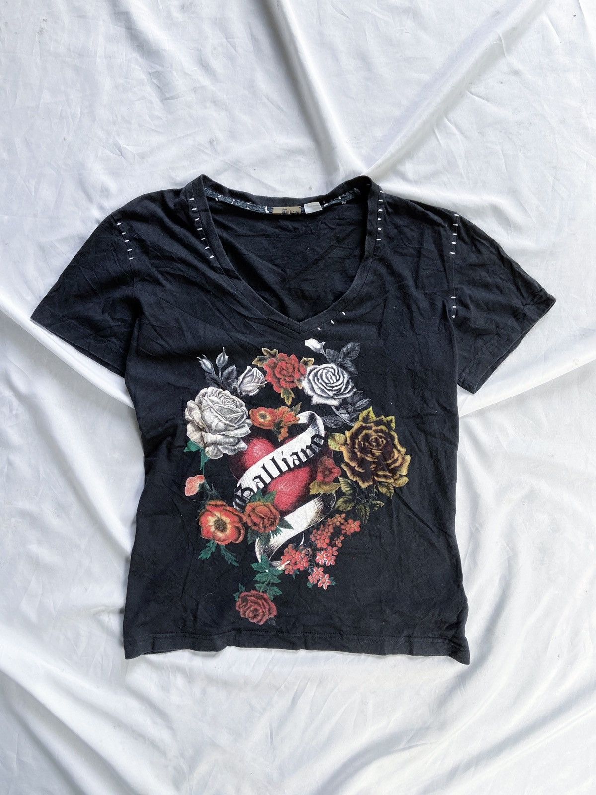 John Galliano JOHN GALLIANO FLOWERS TEE Size US M / EU 48-50 / 2 - 1 Thumbnail