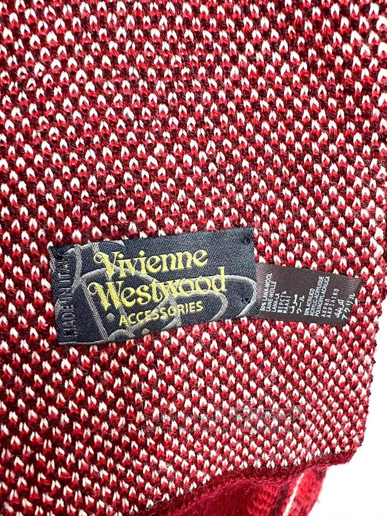 Vivienne Westwood Vivienne Westwood Vintage Red Christmas Plaid Graffiti Sat Size ONE SIZE - 6 Thumbnail