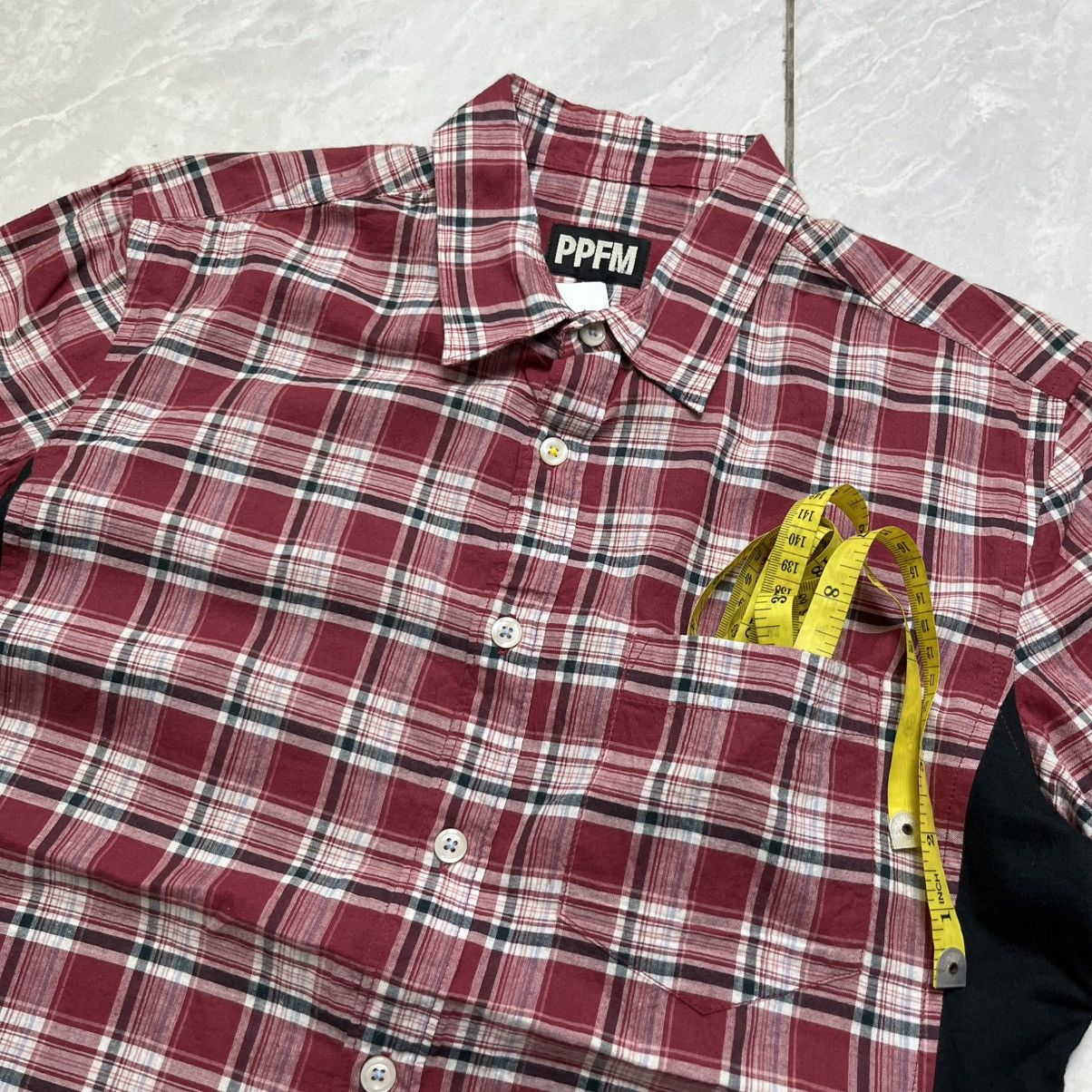 PPFM Vintage ppfm checkered button ups shirt Size US M / EU 48-50 / 2 - 4 Thumbnail
