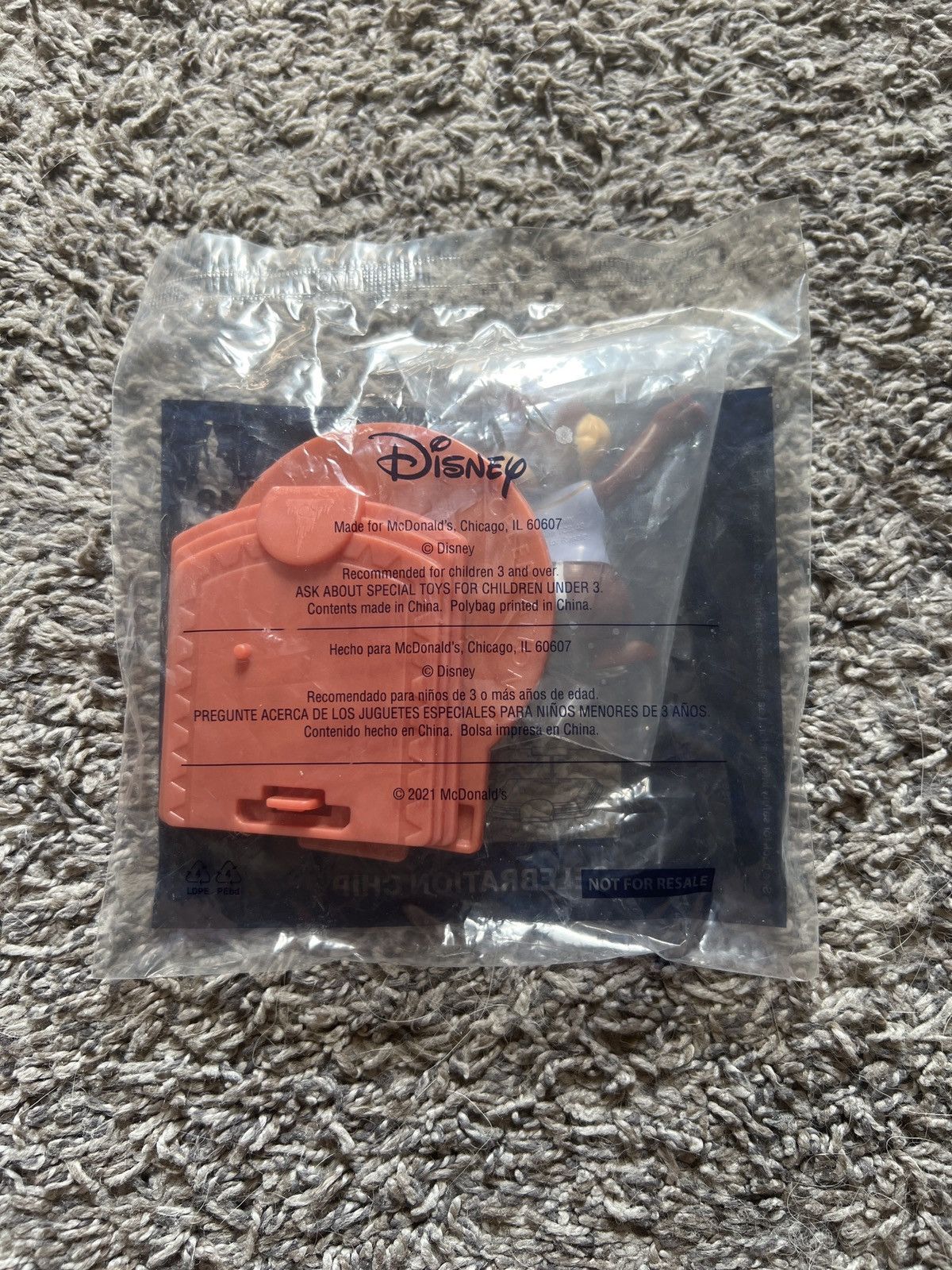 Disney 2021 McDonald’s Disney Walt Disney World 50 Celebration Chip Size ONE SIZE - 2 Thumbnail