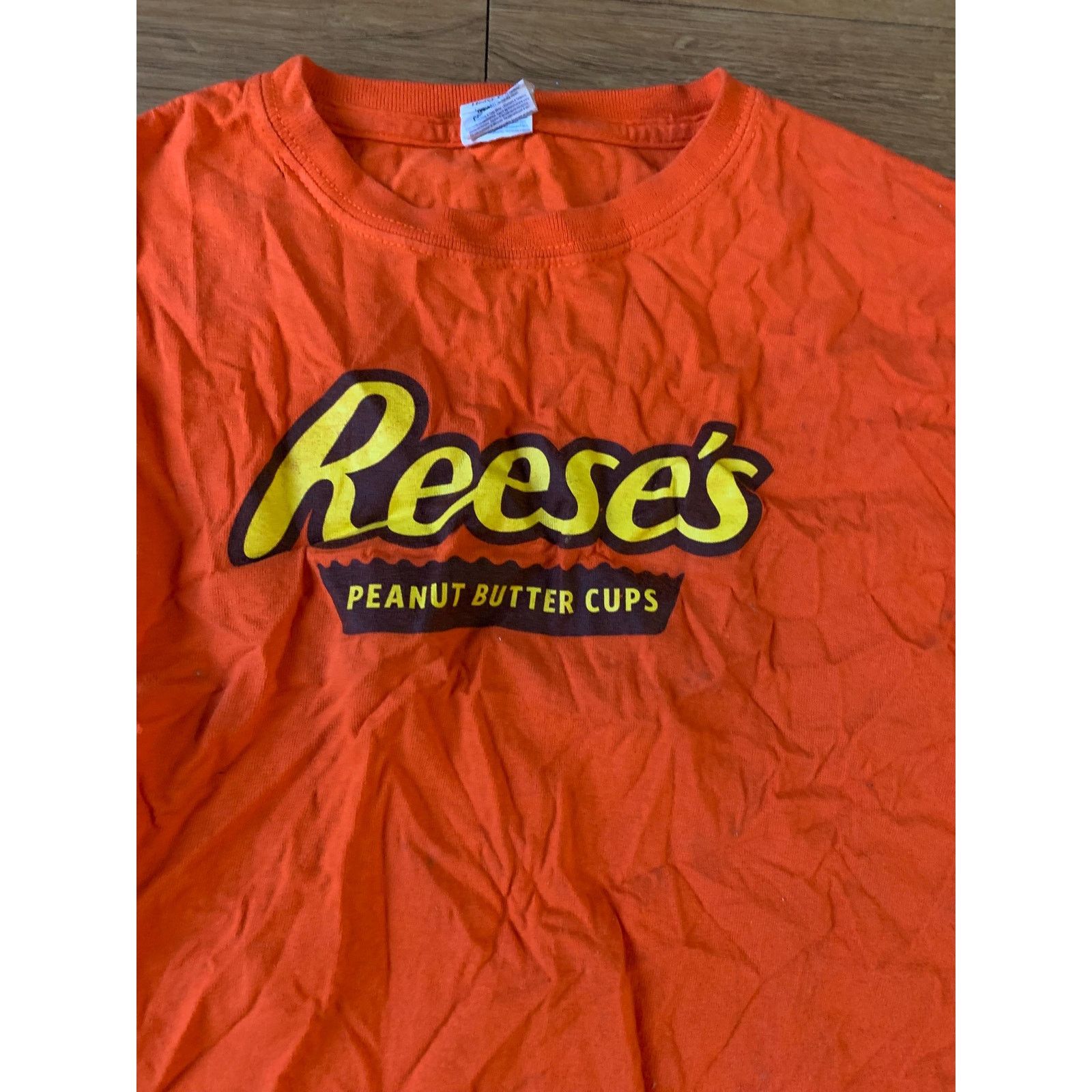 Gildan Vintage Reese’s chocolate T shirt size youth large 1990s 80s Size US XXS / EU 40 - 2 Thumbnail