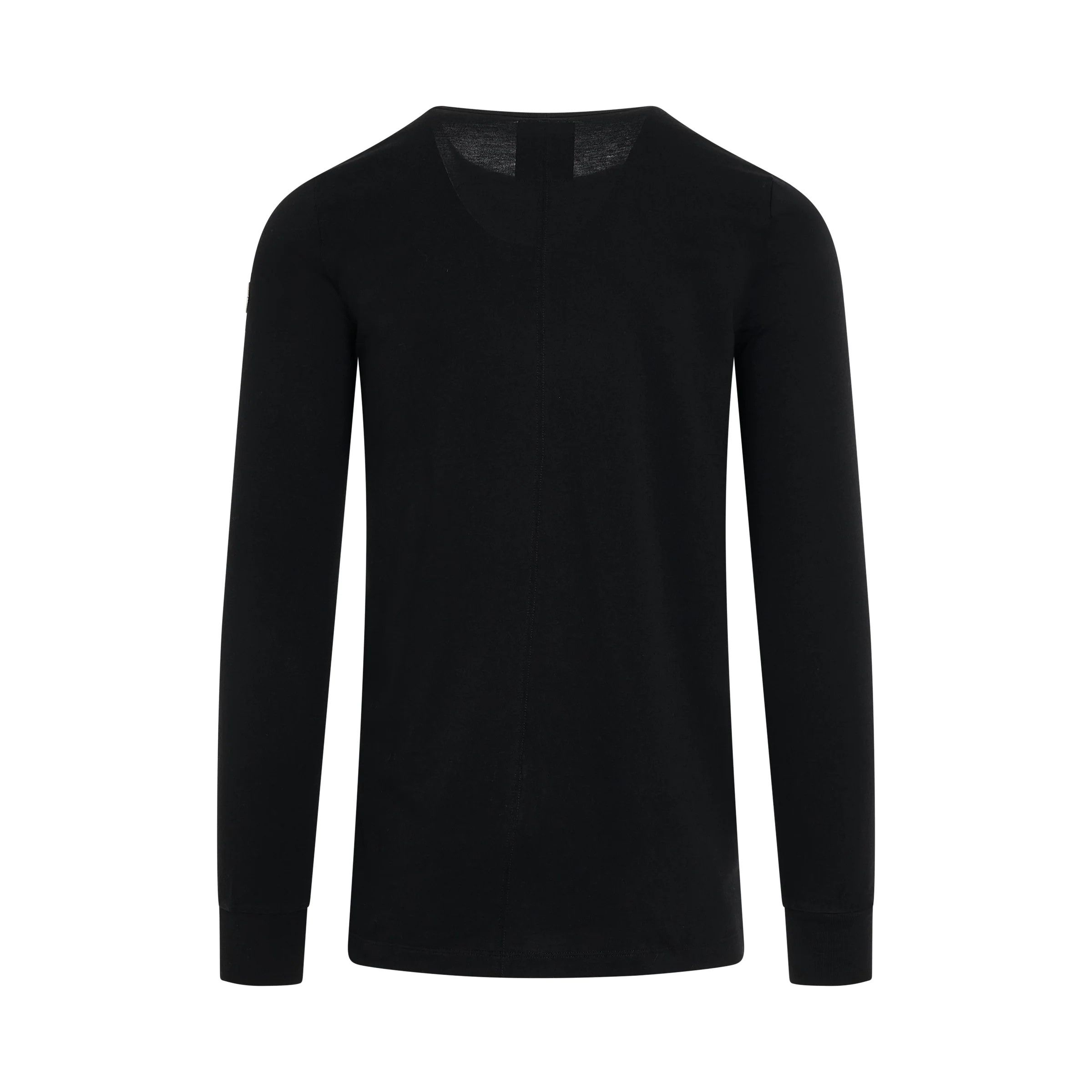 Rick Owens o1mris0824 Long Sleeve T-Shirt in Black Size US S / EU 44-46 / 1 - 4 Thumbnail