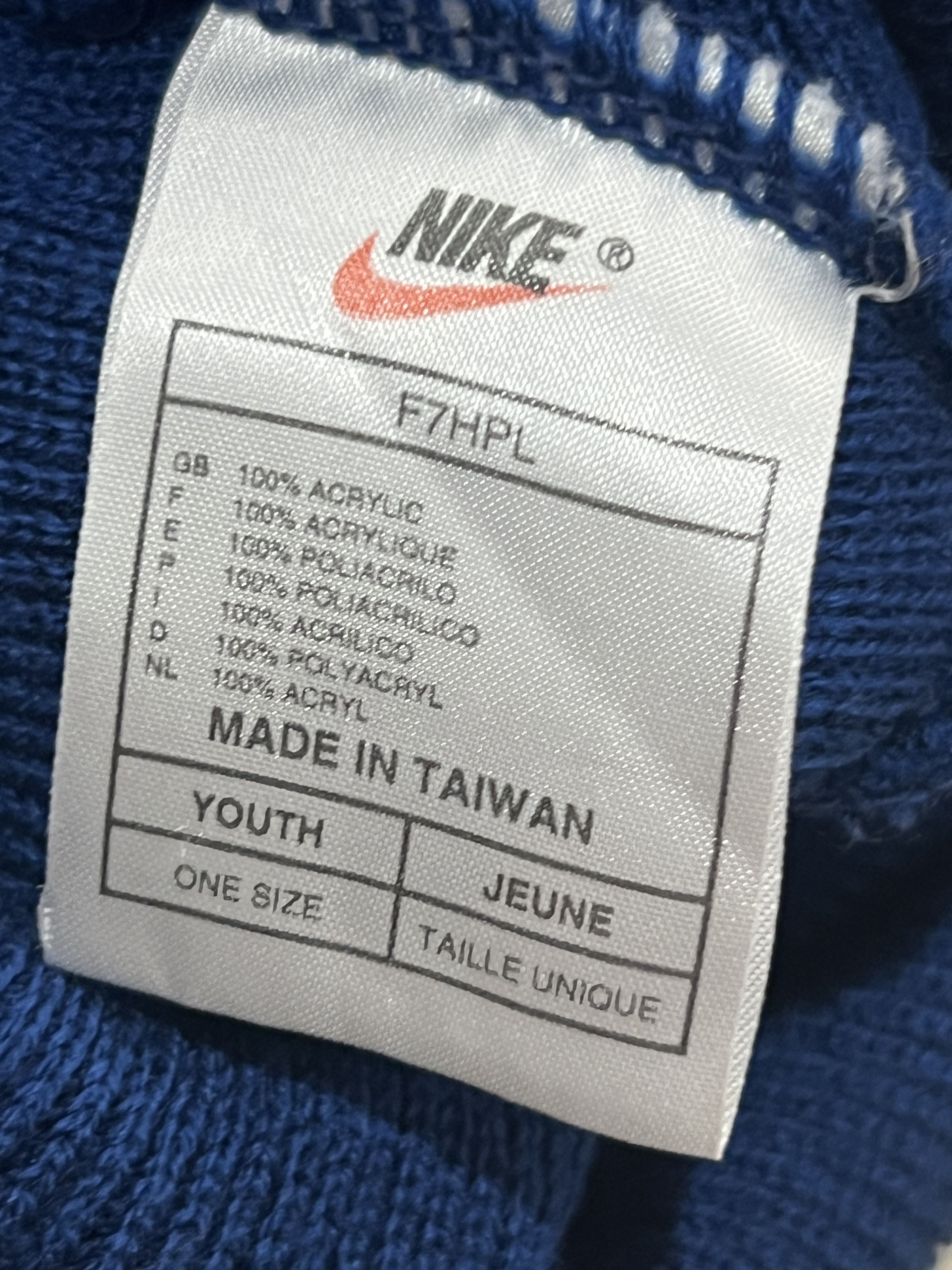 Nike × Vintage Nike Vintage Beanie Hat Big Logo Size ONE SIZE - 3 Thumbnail