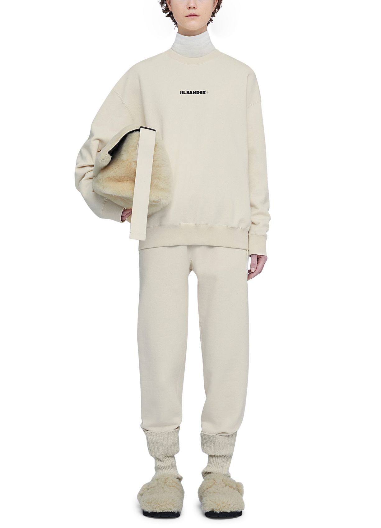 Jil Sander o1mt1gz0824 Sweatshirt in Natural Size M / US 6-8 / IT 42-44 - 6 Thumbnail