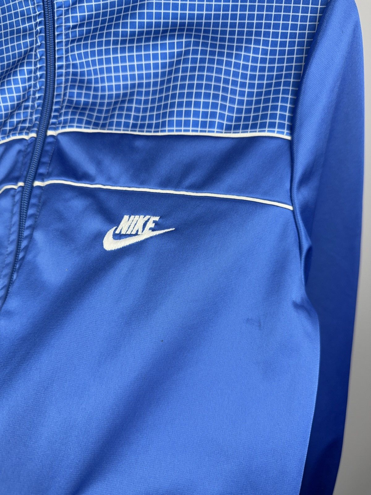 Nike Vintage Retro 80s Nike Sportswear Track Jacket UK Made S Size US S / EU 44-46 / 1 - 5 Thumbnail
