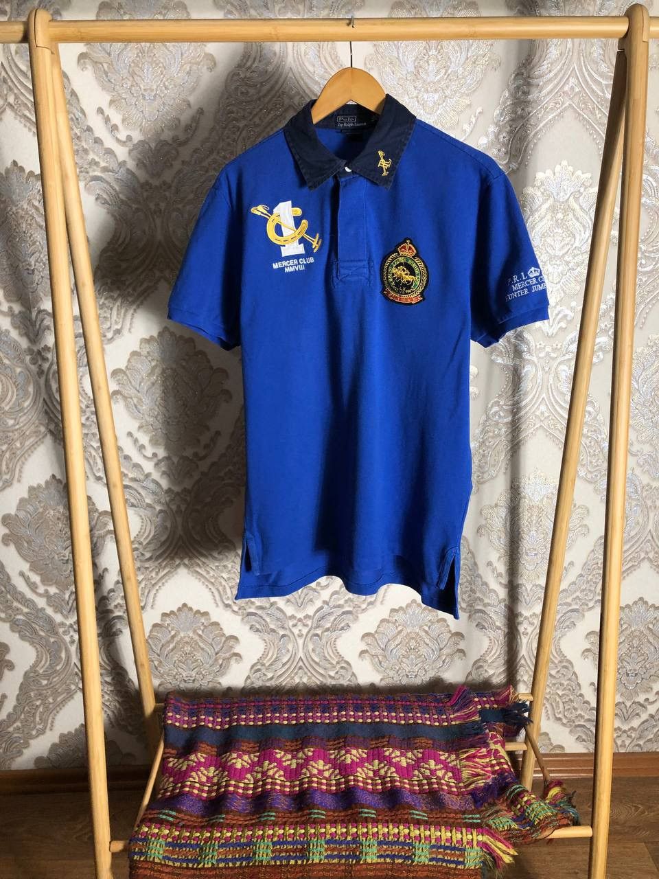 Polo Ralph Lauren VINTAGE POLO RALPH LAUREN RETRO DESIGNER CASUAL DELUX 90s Size US XXL / EU 58 / 5 - 2 Thumbnail