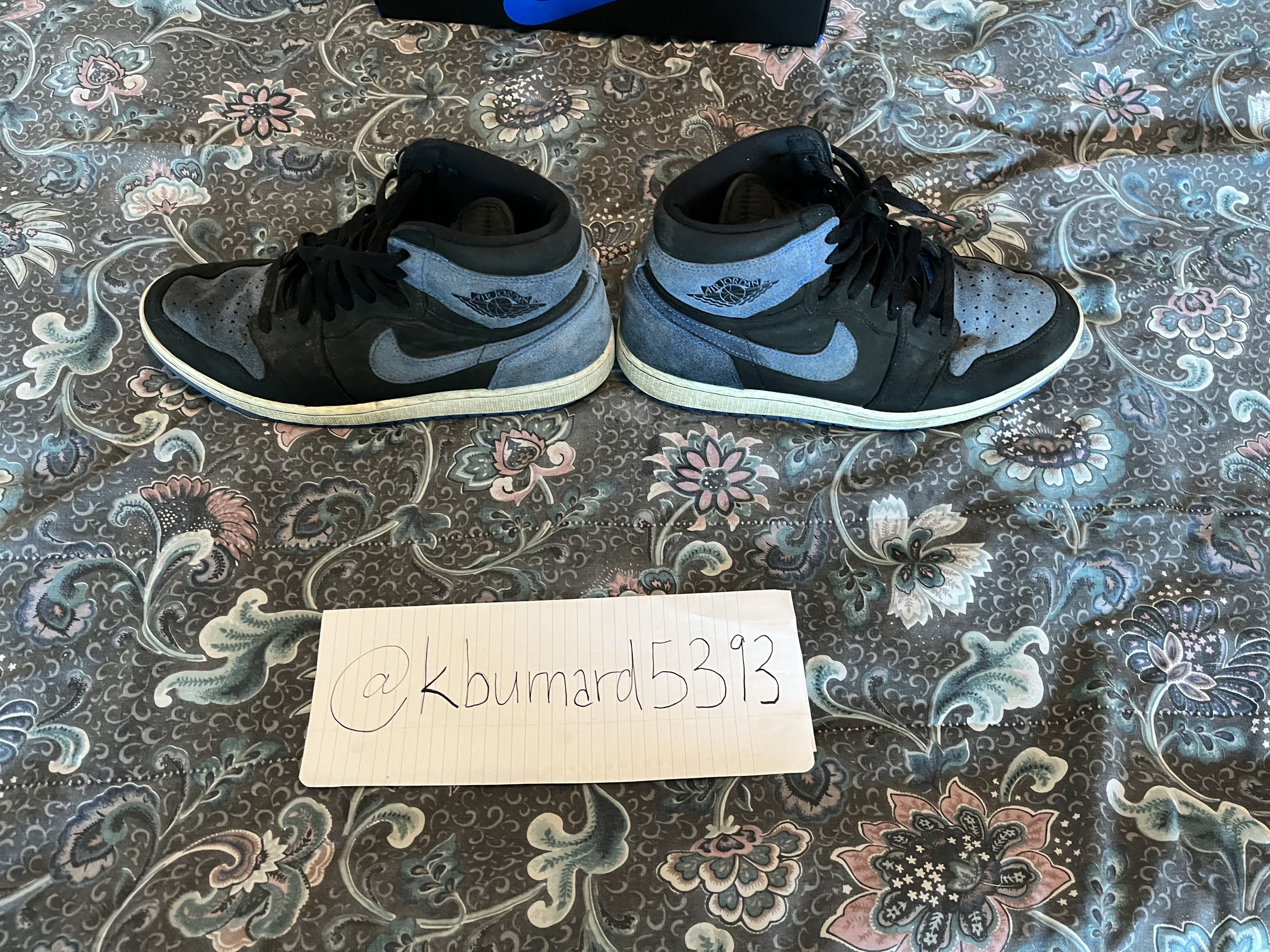 Jordan Brand Air Jordan 1 Retro High OG "Royal Reimagined" Size US 11 / EU 44 - 5 Thumbnail
