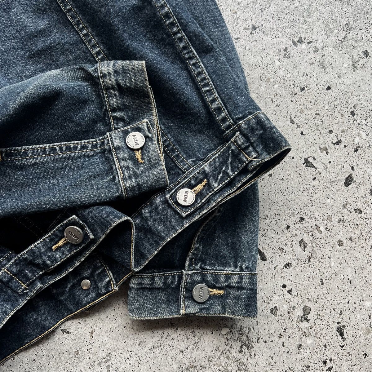 Massimo Dutti × Vintage Massimo Dutti Men’s Vintage Blue Long Sleeve Denim Jacket Size US S / EU 44-46 / 1 - 6 Thumbnail