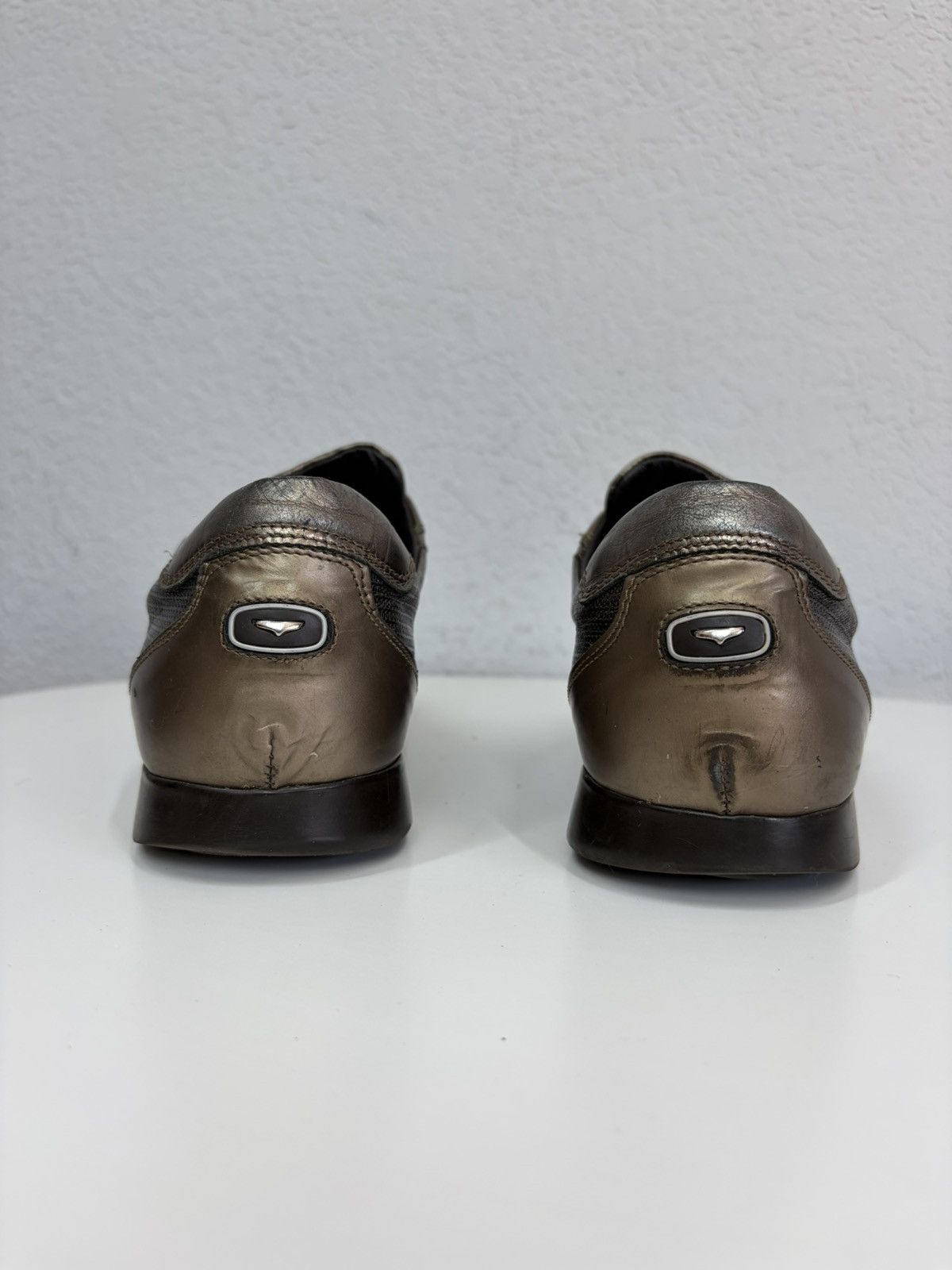 If Six Was Nine Vintage Italian AS 98 Rick Owens Style Leather Biker Boots Size US 8 / EU 41 - 13 Thumbnail