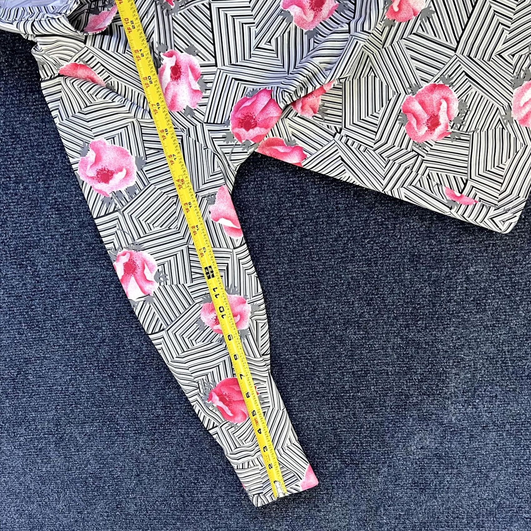 Vintage VINTAGE Fairfield Brookvalley Shirt Womens Medium Floral Geometric 80s Size L / US 10 / IT 46 - 6 Thumbnail