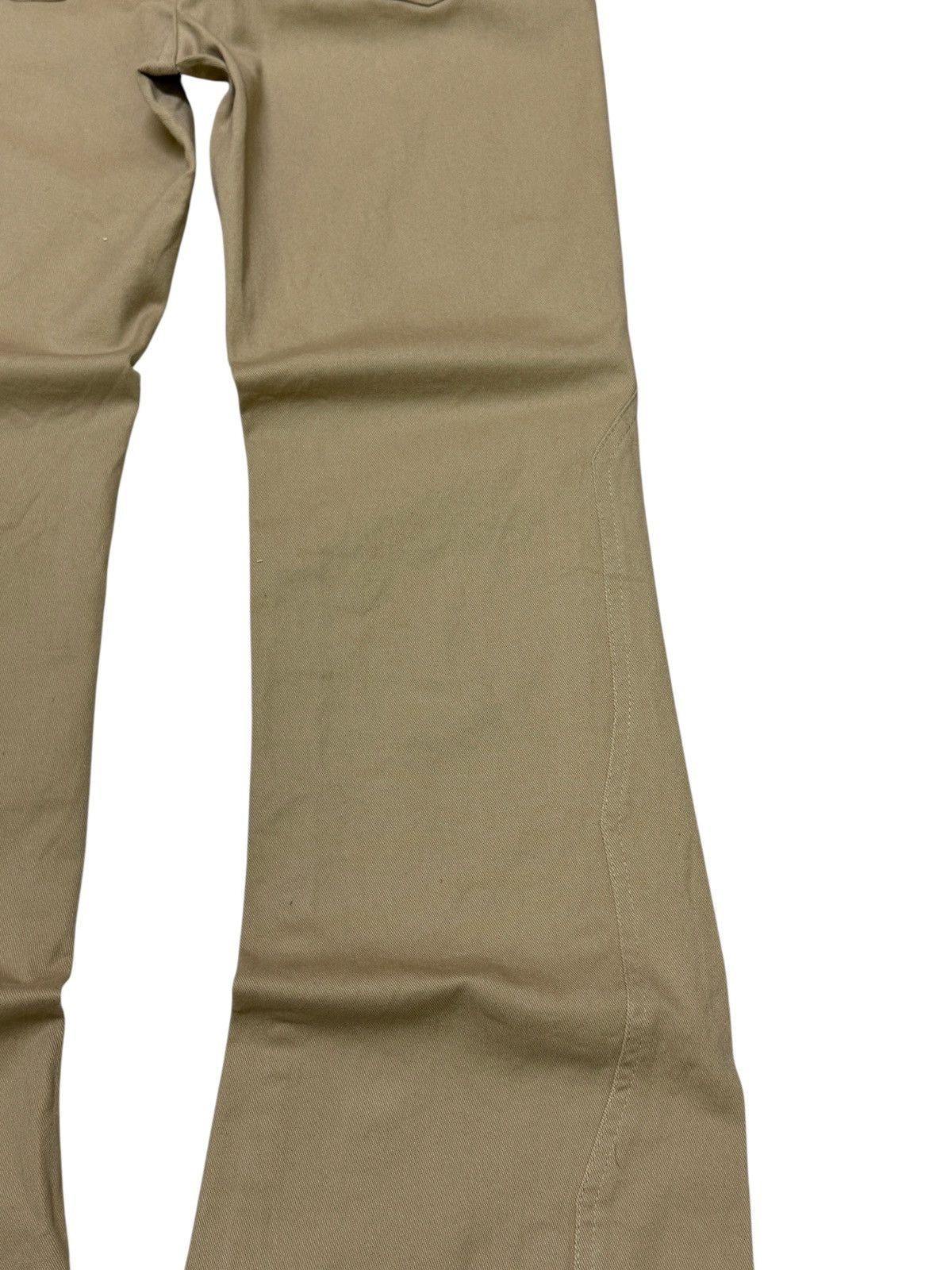 Tornado Mart Y2K Beige Flare Pants with Star Studded Cowboy Aesthetic Size US 26 / EU 42 - 13 Thumbnail