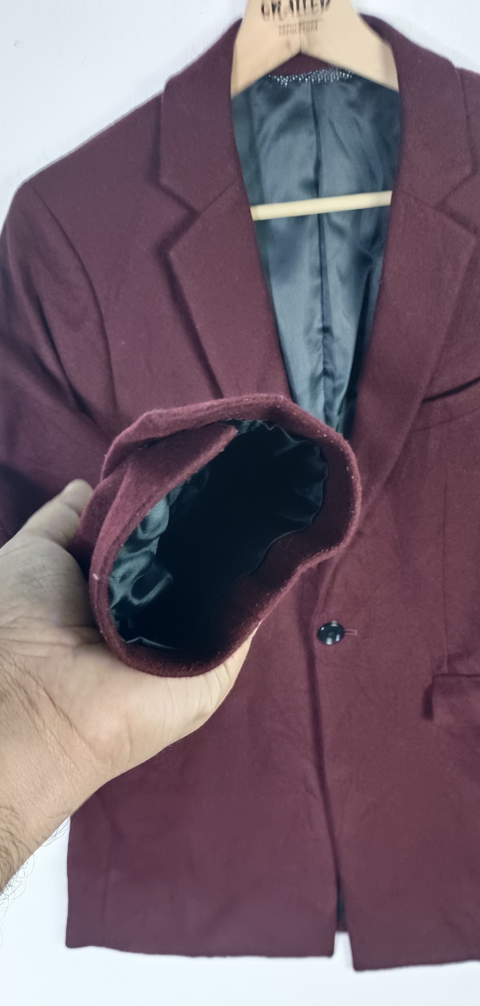 semanticdesign Rare🔥 Semantic Design Rose Velvet Blazer Jacket Size US S / EU 44-46 / 1 - 8 Thumbnail
