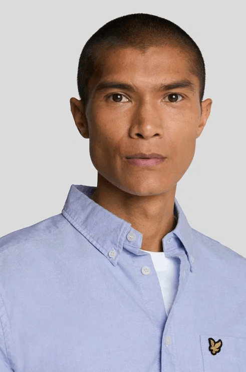 Lyle & Scott LYLE & SCOTT PLAIN OXFORD SHIRT RIVIERA LW2112V X41 Size S Size US S / EU 44-46 / 1 - 2 Thumbnail
