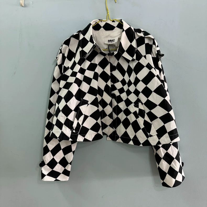 Maison Margiela Maison Margiela Black and white color block jacket 2501-Nex Size US S / EU 44-46 / 1 - 1 Thumbnail