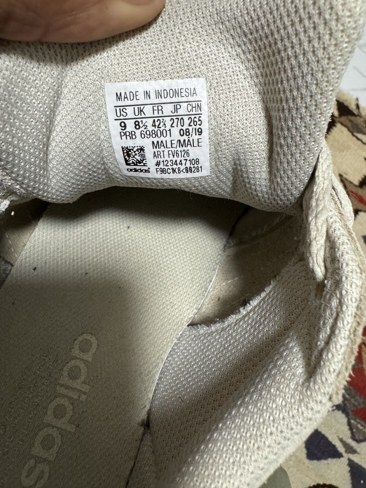 Adidas Adidas Yeezy Powerphase Calabasas Clear Brown 2019 Size US 9 / EU 42 - 5 Thumbnail