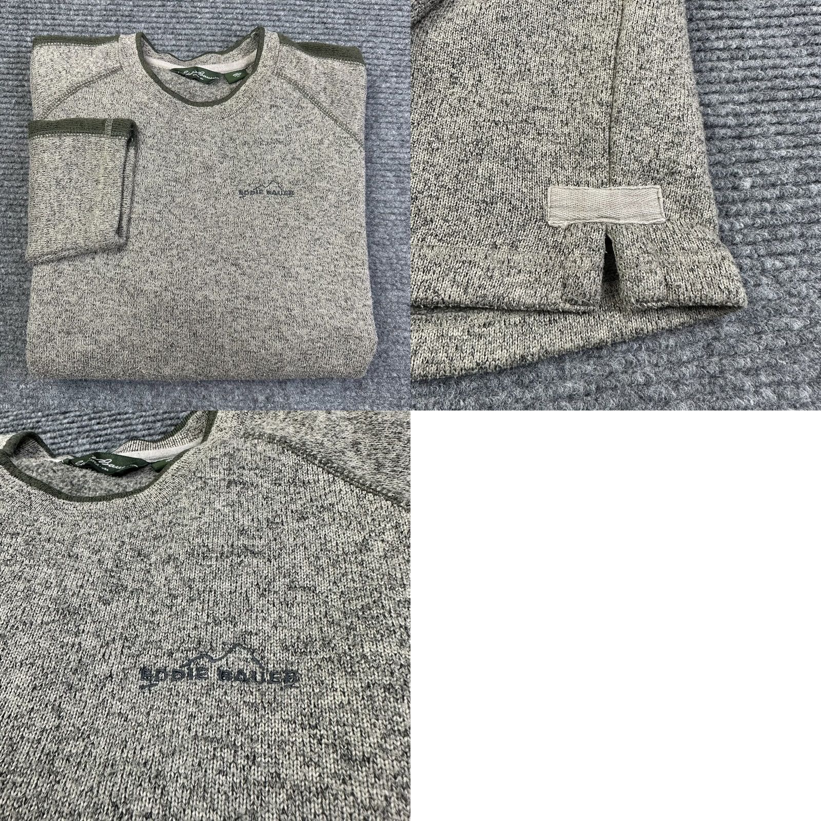 Eddie Bauer Eddie Bauer Crewneck Heathered Fleece Pullover Mens XL Embroidered Logo Size US XL / EU 56 / 4 - 8 Thumbnail