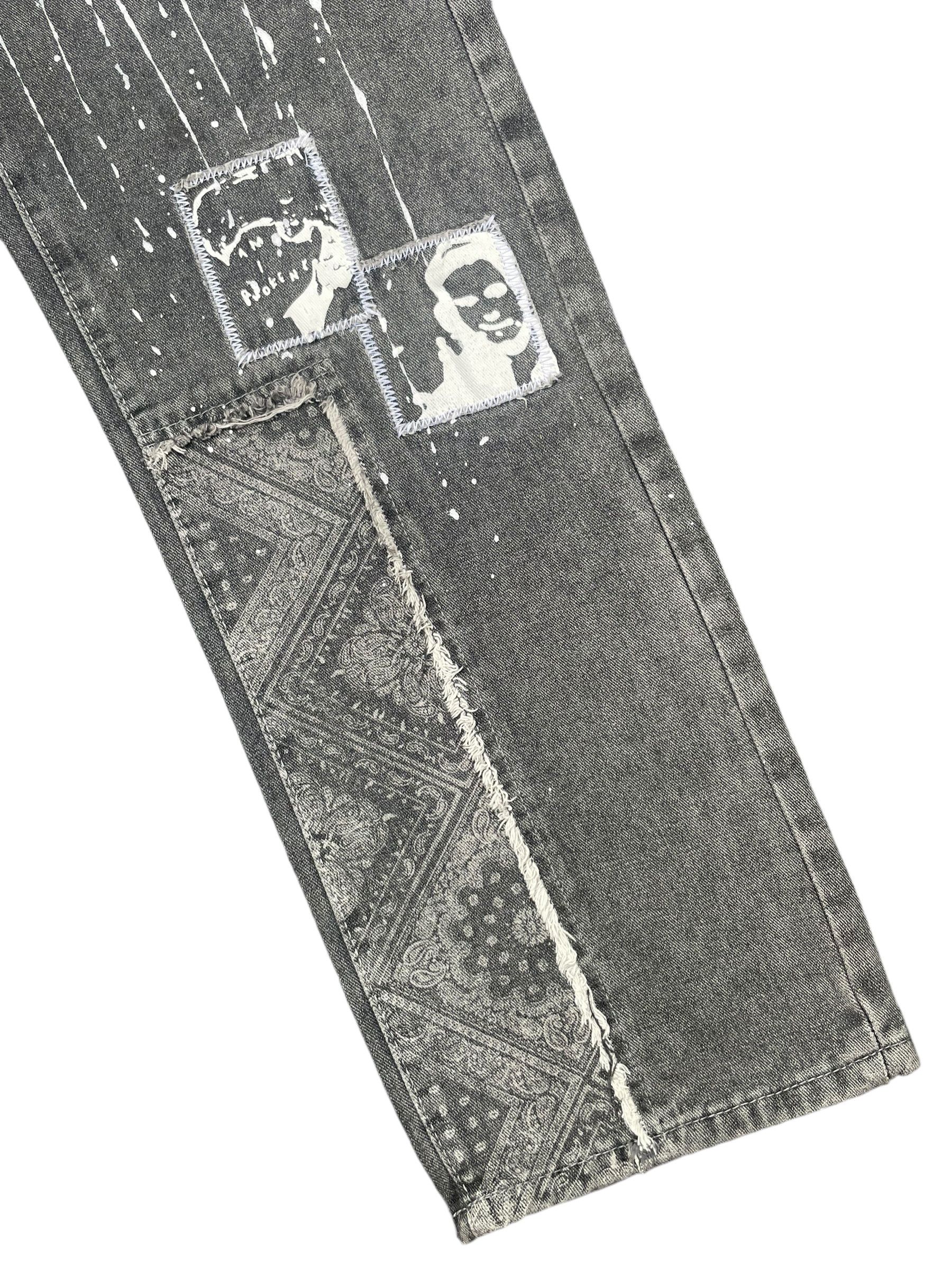Japanese Brand Heritage Flayer Custom Distresed Denim Size US 28 / EU 44 - 7 Thumbnail