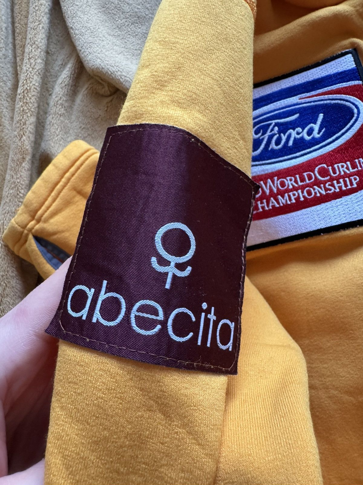 Vintage RARE SWEDEN CURLING VINTAGE SPORT ZIP UP SWEATSHIRT Size US S / EU 44-46 / 1 - 7 Thumbnail